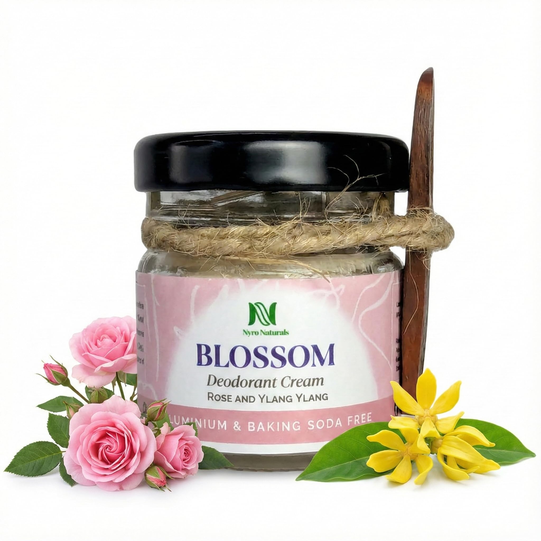 Nyra Naturals Blossom Deodorant for Women &Men | Free from Aluminium and Baking Soda | Deo for Women, Deodorant Cream with Rose, Ylang Ylang and Lavender (30 g, Pack of 1)-image-23