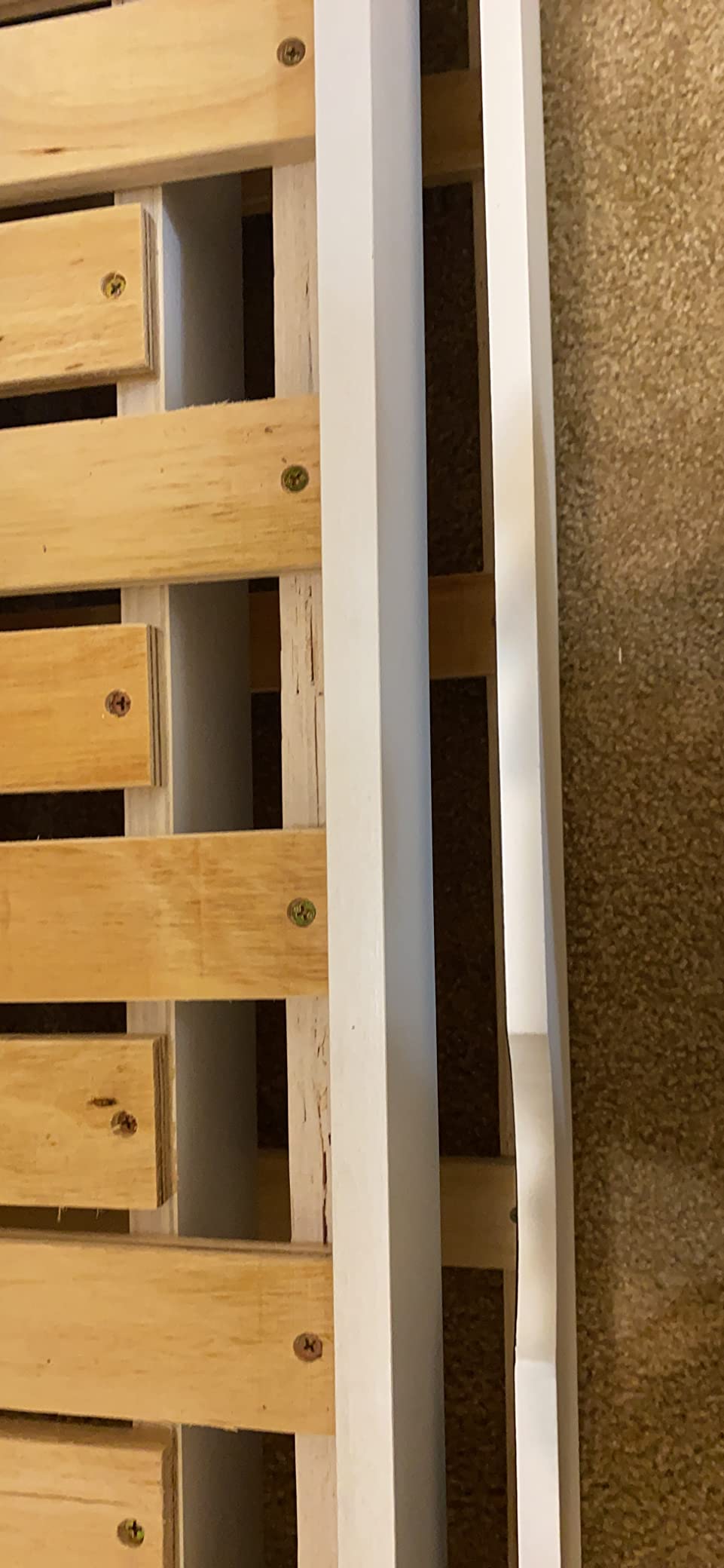 24/mo Finance KLMM Bunk Bed, Twin Over Full Bunk Bed with a Trundle Bed/4 Storage Shelves