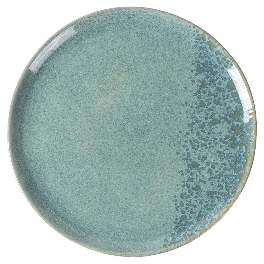 GFHTRELY Dinner Tray Simple Chinese Ceramic Plate Home Dish Plate Steak Pasta Plate Hotel Restaurant Side Dish Dessert Plate Dinner Plate