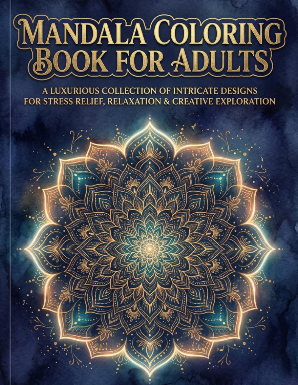 Mandala Coloring Book for Adults: 50 Intricate Designs for Stress Relief, Relaxation & Mindfulness
