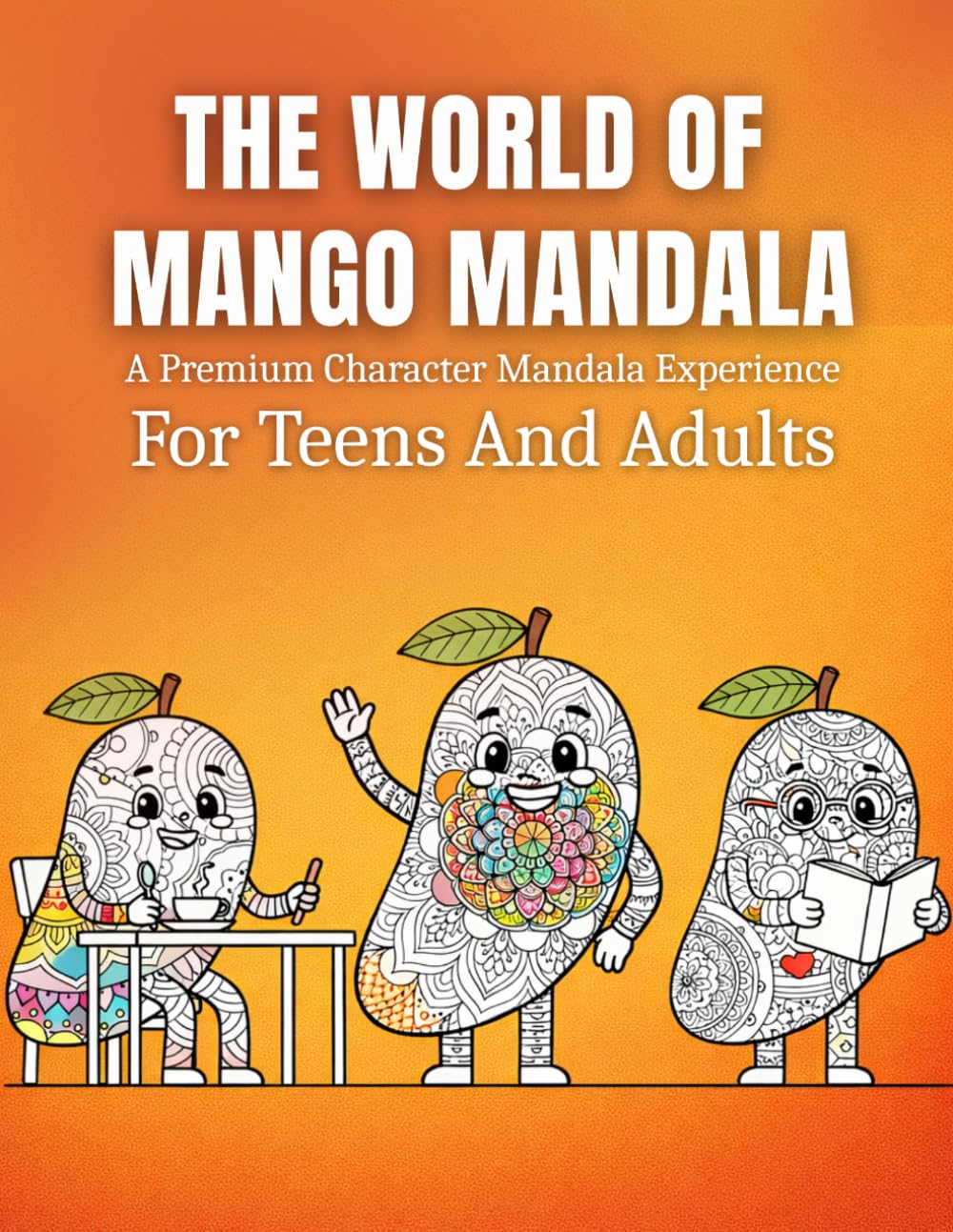 The World Of Mango Mandala: A Premium Character Mandala Experience For Teens And Adults