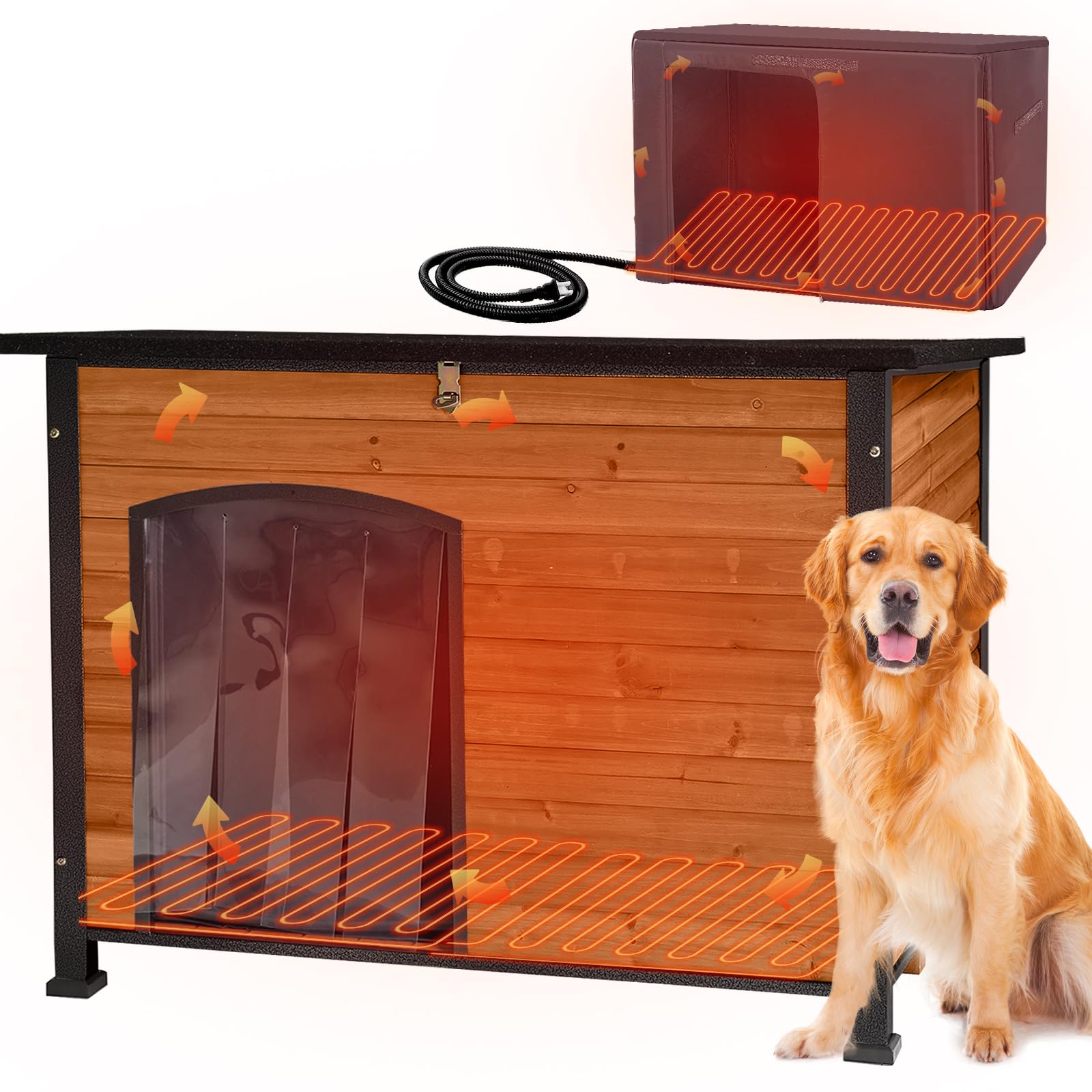 Aivituvin Heated Dog Kennel