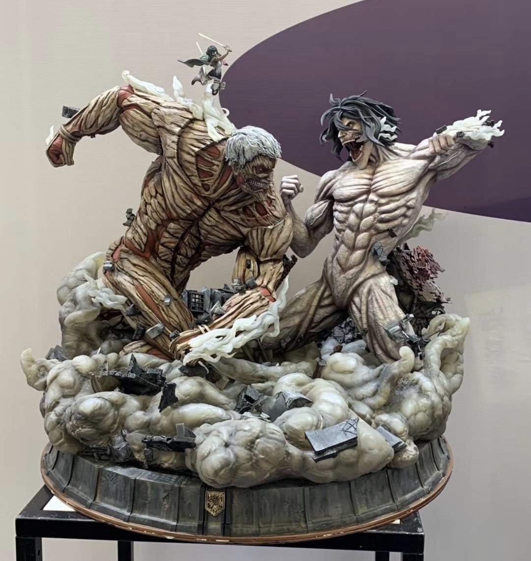 進撃の巨人 フィギュア 女巨人 塗装済み 完成品ガレージキット