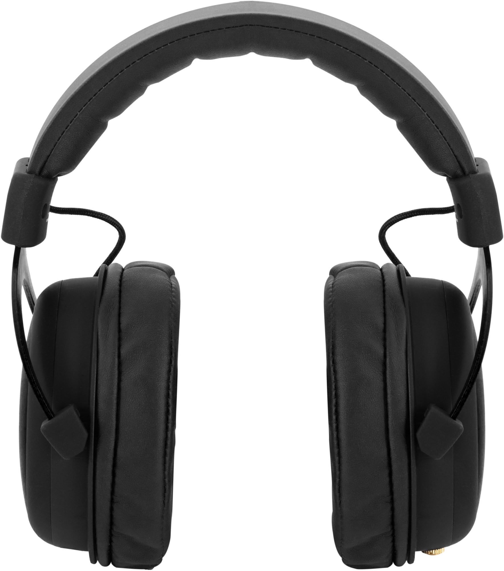 Pronomic KH-6093 BK Studio-Kopfhörer - Hervorragende Schallabschirmung nach außen - Übertragungsbereich: 10-30.000 Hz - Ohrpolster und Bügelband aus Kunstleder - Schwarz