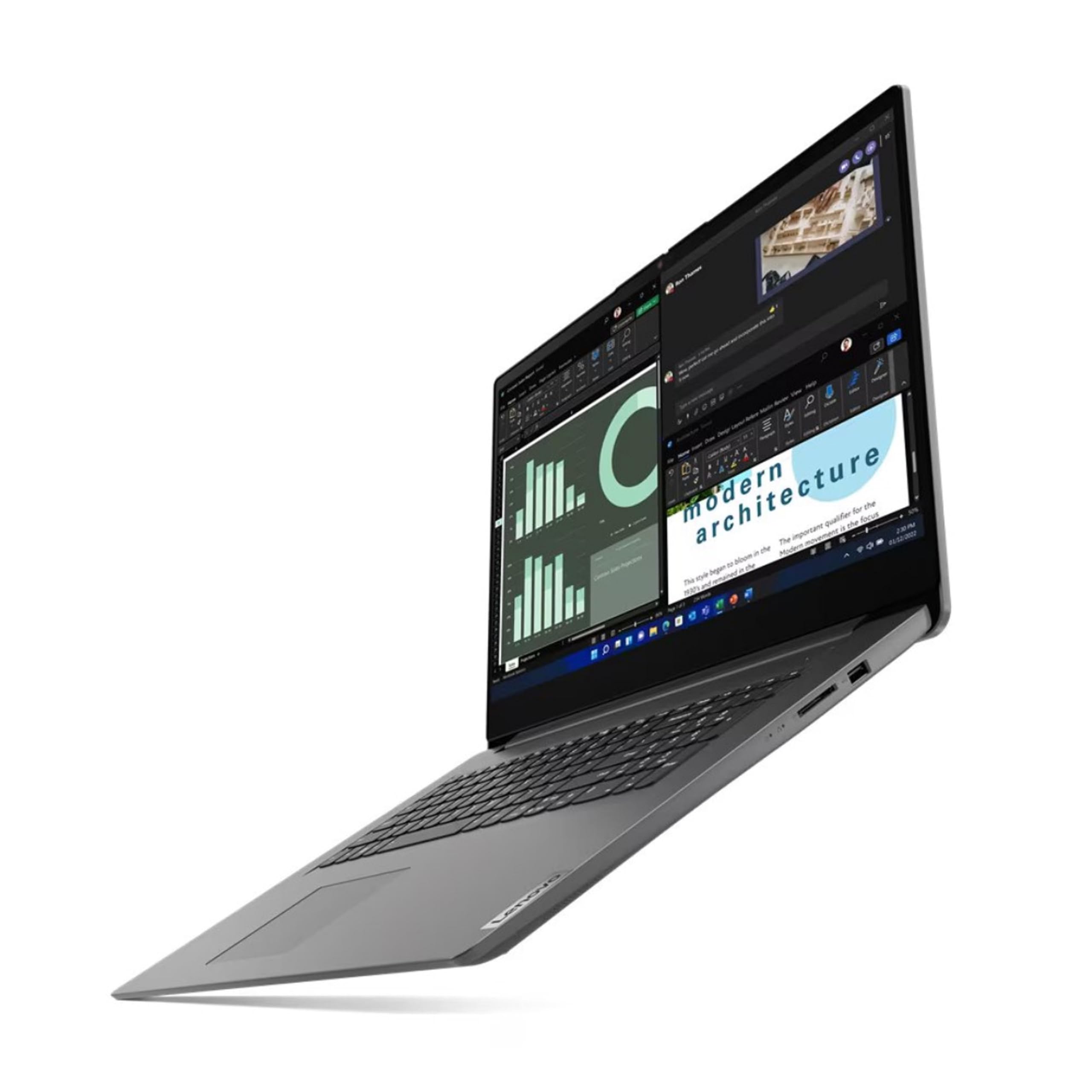 Lenovo Laptop, 17.3" Full HD Display, Intel Core i5 13420H, 8 x 4.60 GHz, 8 GB RAM, 512 GB SSD, Intel UHD Graphics, Norton 360, Windows 11