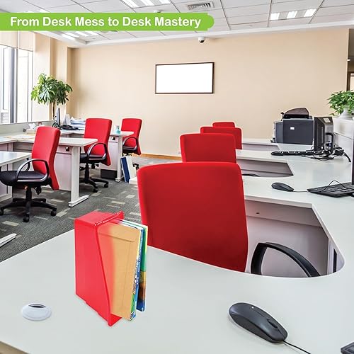 Miniatura 5 de Fun Express Contenedores de libros para el aula, paquete de 6 organizadores de libros de plástico duradero, fácil acceso y ordenados libros siempre