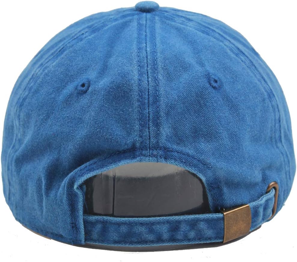 HH HOFNEN Men Women Washed Distressed Twill Cotton Baseball Cap Vintage Adjustable Dad Hat - Image 4