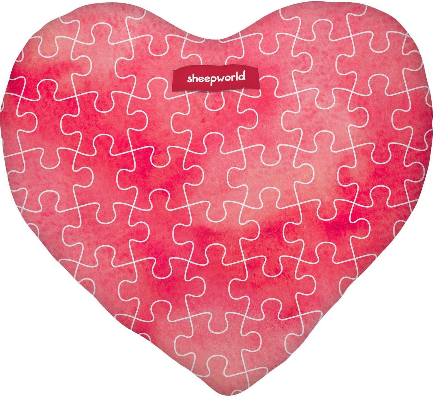 Plüschkissen Motiv Du & ich