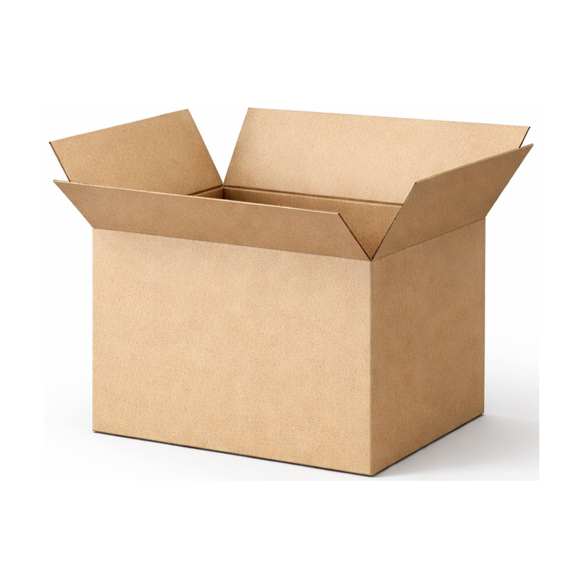Ship Supplies | Strong Double Wall Cardboard Shipping Boxes | Heavy Duty Moving & Packing Boxes | Strong Corrugated Cardboard Postal & Storage Boxes (10, 40 × 40 × 40 cm (16 × 16 × 16 in) – 64L)