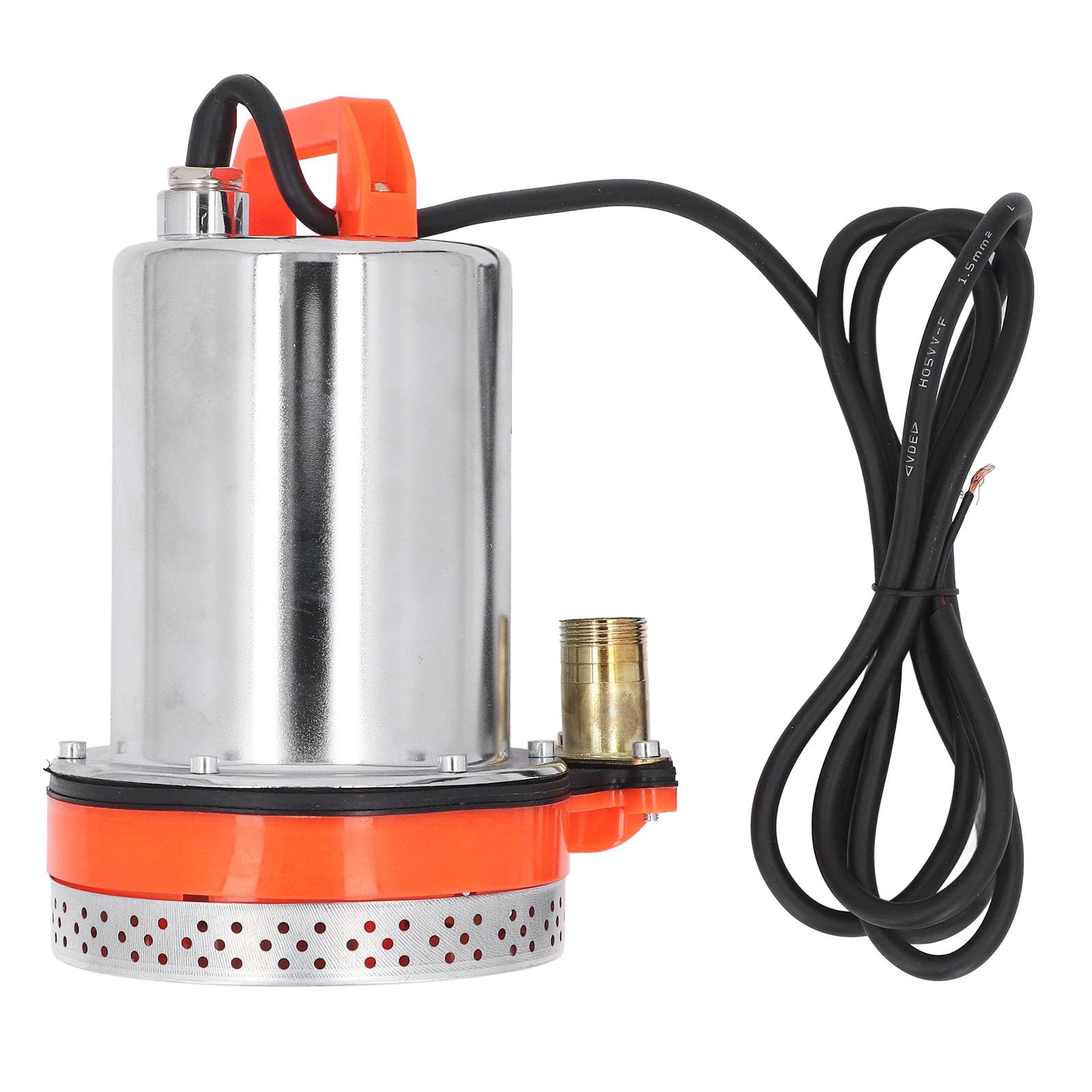 Submersible Pump, 12V Solar Submersible Pump 180W 1in Outlet 8m Lift Solar Water Pump Submersible Well Pump for Irrigation Garden Pond, Submersible Water Pump, Low Noise
