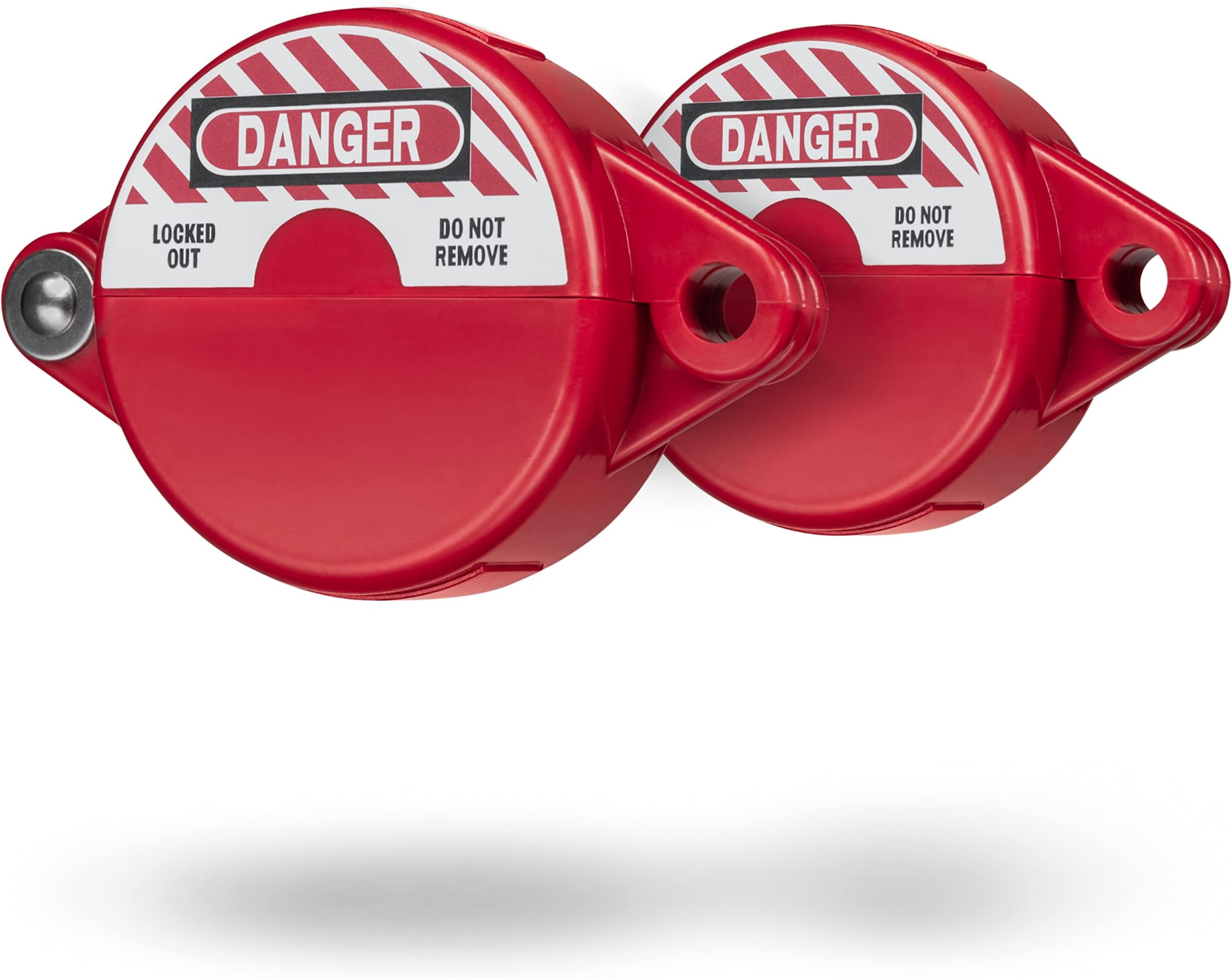 TRADESAFE Gate Valve Lockout - 2 Pack Valve Lockout Device for 1 inch to 2-1/2 inch Diameter Valve Handles, OSHA Compliant Lockout Tagout Valve for Professional and Industrial Use
