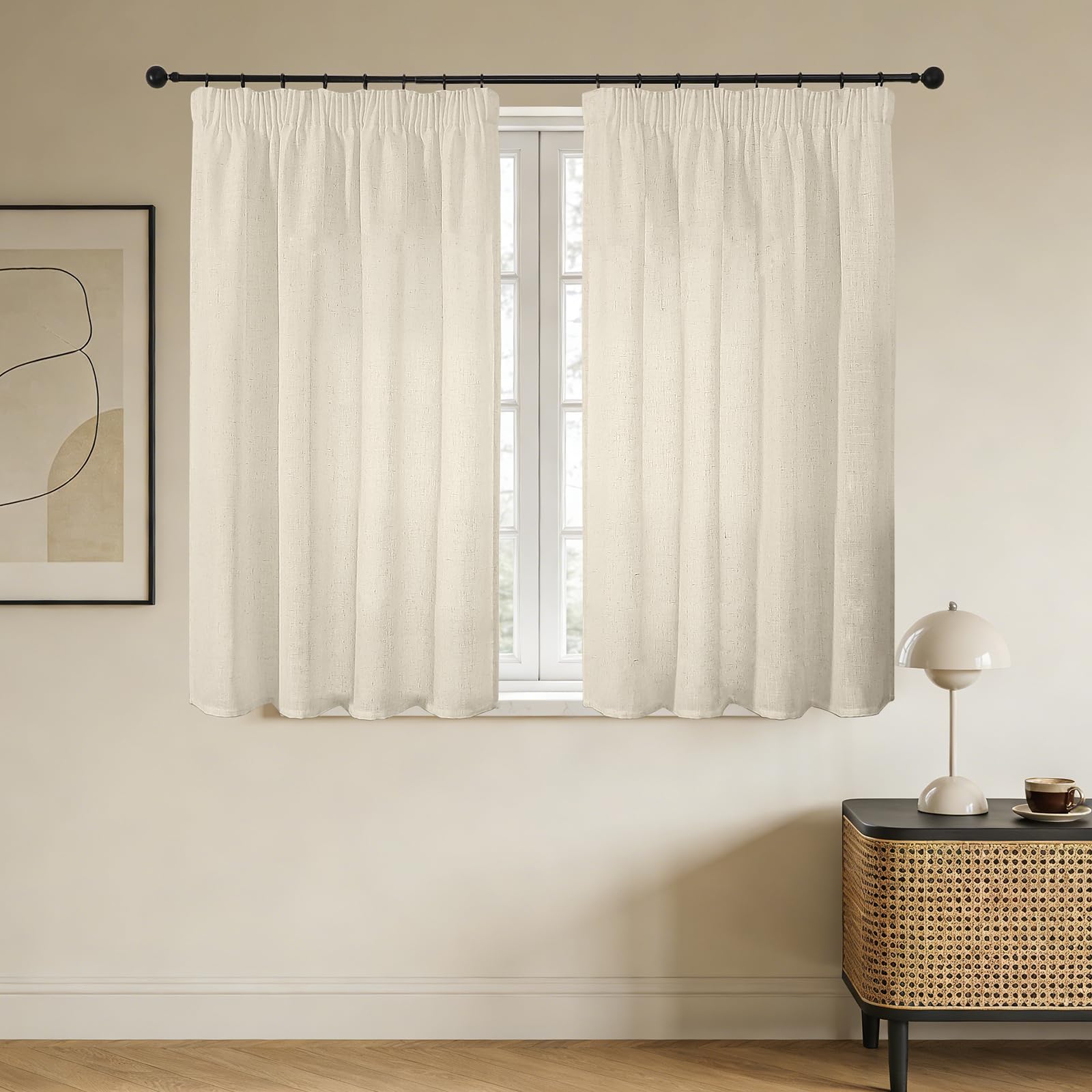 Cortinas para riel que dejan pasar la luz pero protegen tu intimidad