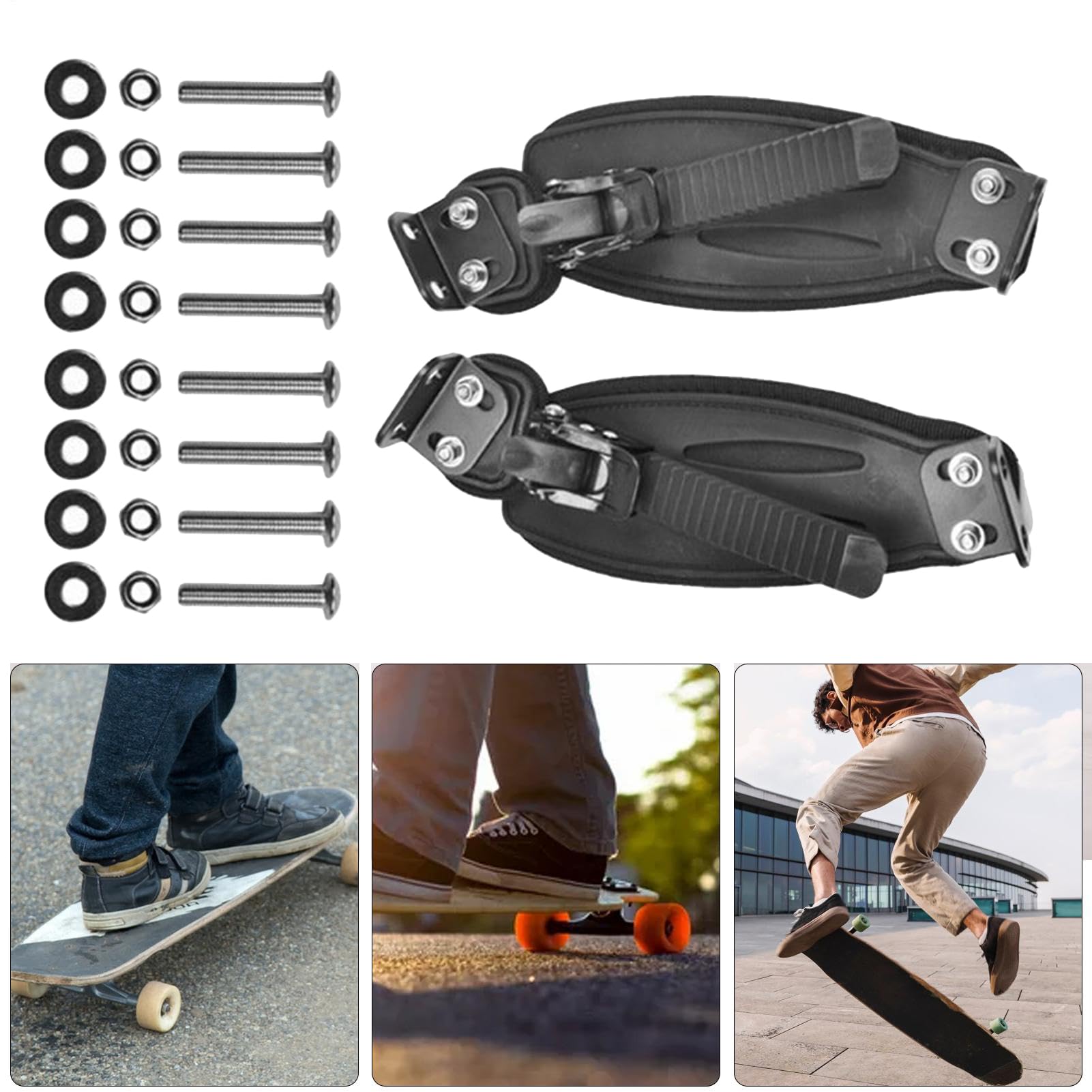 Le support de pied de skateboard Mountain Skew offre un équilibre : améliorez vos compétences en skateboard de montagne avec des pieds qui offrent l'équilibre et la stabilité et le W
