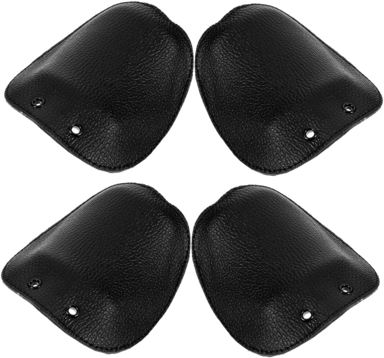Artibetter 4pcs Electric Welding Safety Toe Metatarsal Guards for Work Boots Shoe Guards Shoes Protector Cover Shoe Toe Covers Metatarsal Shoes Toe Caps Boot Guard Abs Black