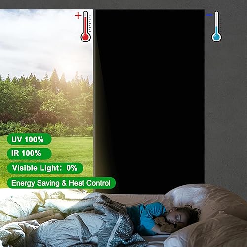 Miniatura 11 de DIFIT Película de privacidad de vidrio esmerilado, adhesivo estático para ventana, vinilo opaco con bloqueo UV para puerta de vidrio, baño, oficina