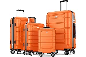 4 Piece Expandable Luggage Sets