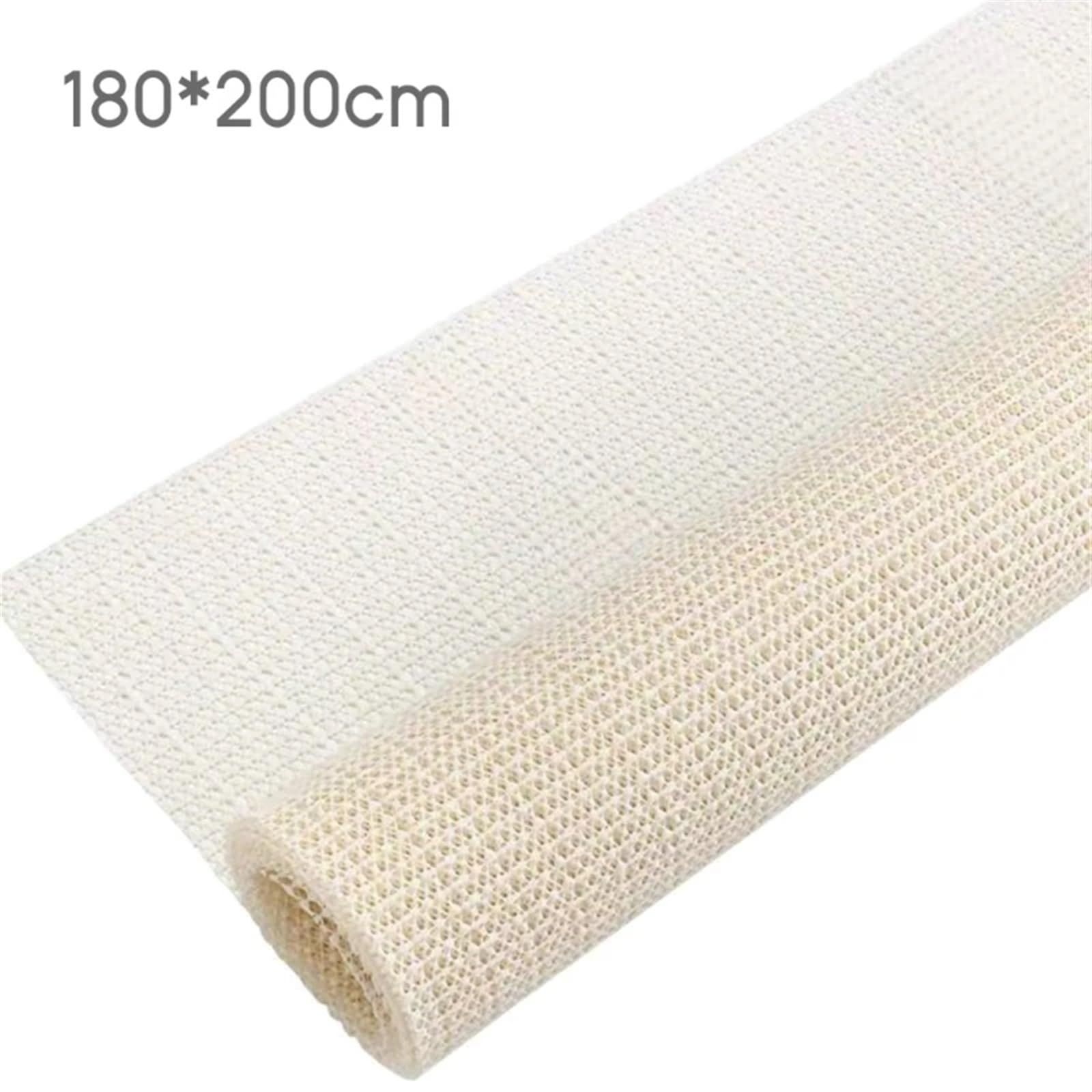 Rutschfeste Teppichgreifermatte Rutschfeste Unterlage, Teppichgreifer, multifunktionale Auskleidung, rutschfeste Matte, Netzgewebe for harte Böden, Kissen, Schubladenrückseite, langlebig Rug Gripper (