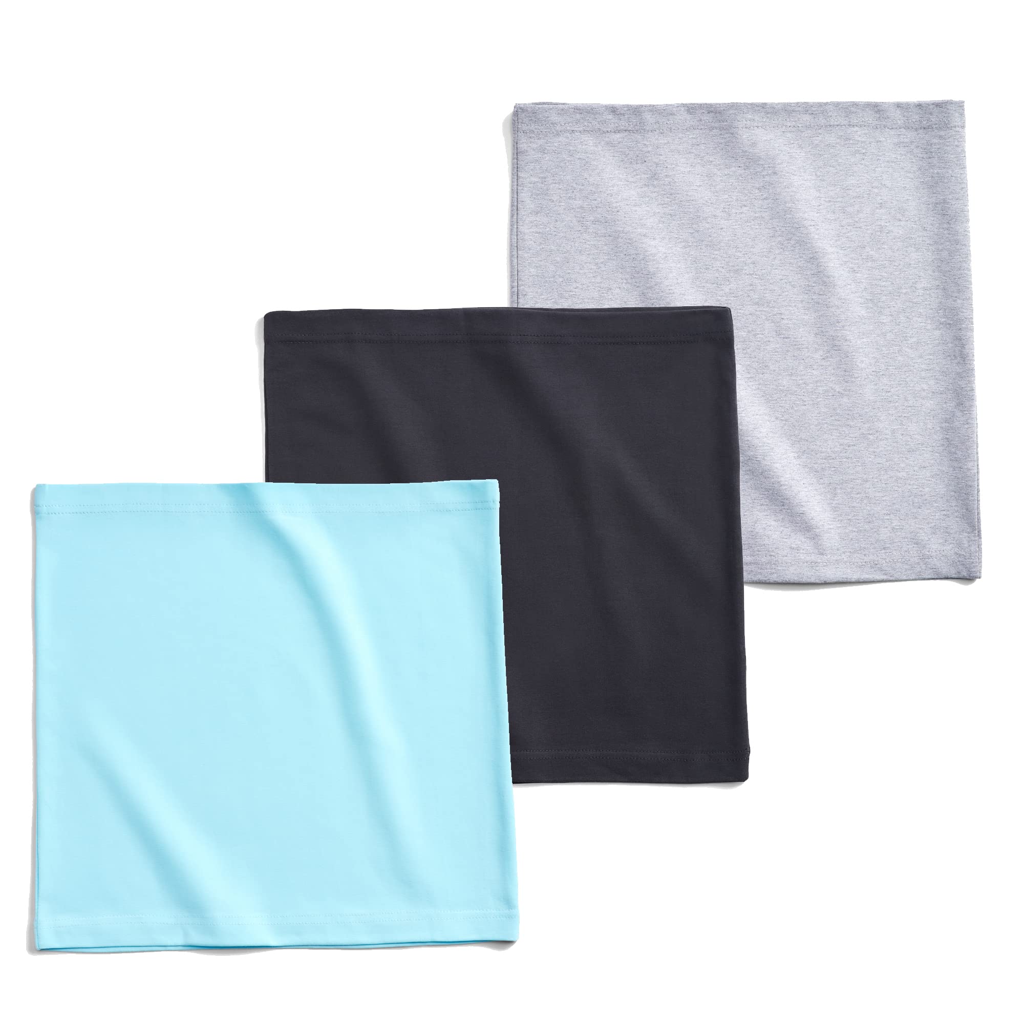 Fascia per pancia senza cuciture Premaman e Postpartum, in cotone, 4XL, colore: Blu/Nero/Grigio; Confezione da 3