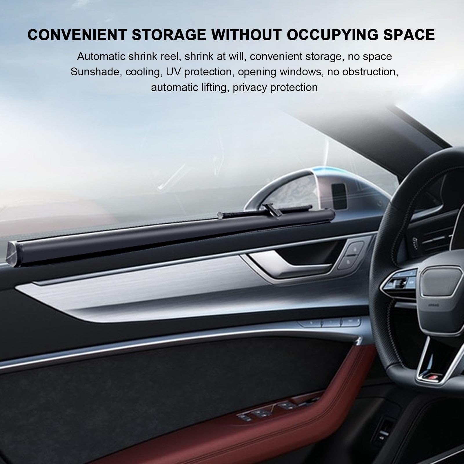 Parasole per lunetta posteriore – Parasole per auto, parasole per lunetta posteriore – Parasole per finestrino posteriore laterale per la protezione della privacy dei finestrini 'auto | posteriore – Parasole per finestrino posteriore laterale per la prote