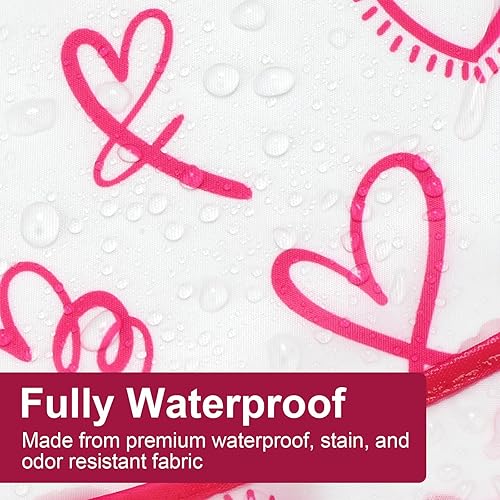 Miniatura 3 de Accmor Baby Bibs for Eating, Waterproof Mess Proof Baby Toddler Bibs, Apron Smock Feeding Bibs for Girls Boys 3 piezas, mariposa, en forma de