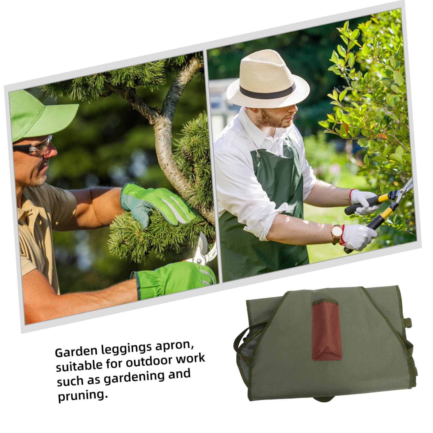 TOYANDONA Grembiule da Giardinaggio Oxford con Protezione per e Donne per Potatura e Accessorio Versatile per All