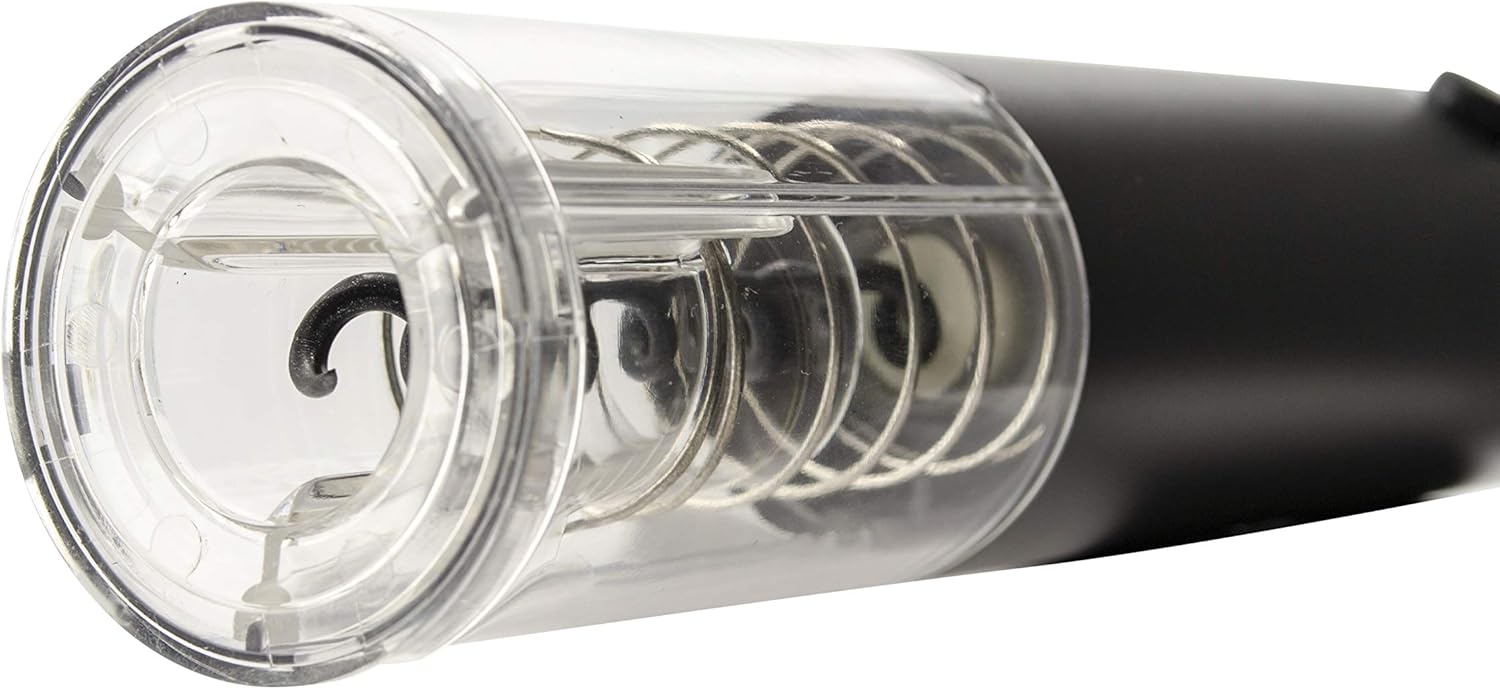 Wine Collection Cordless Rechargeable Wine Opener with Foil Cutter | Electric Wine Bottle Opener Automatic Corkscrew, (Grey)