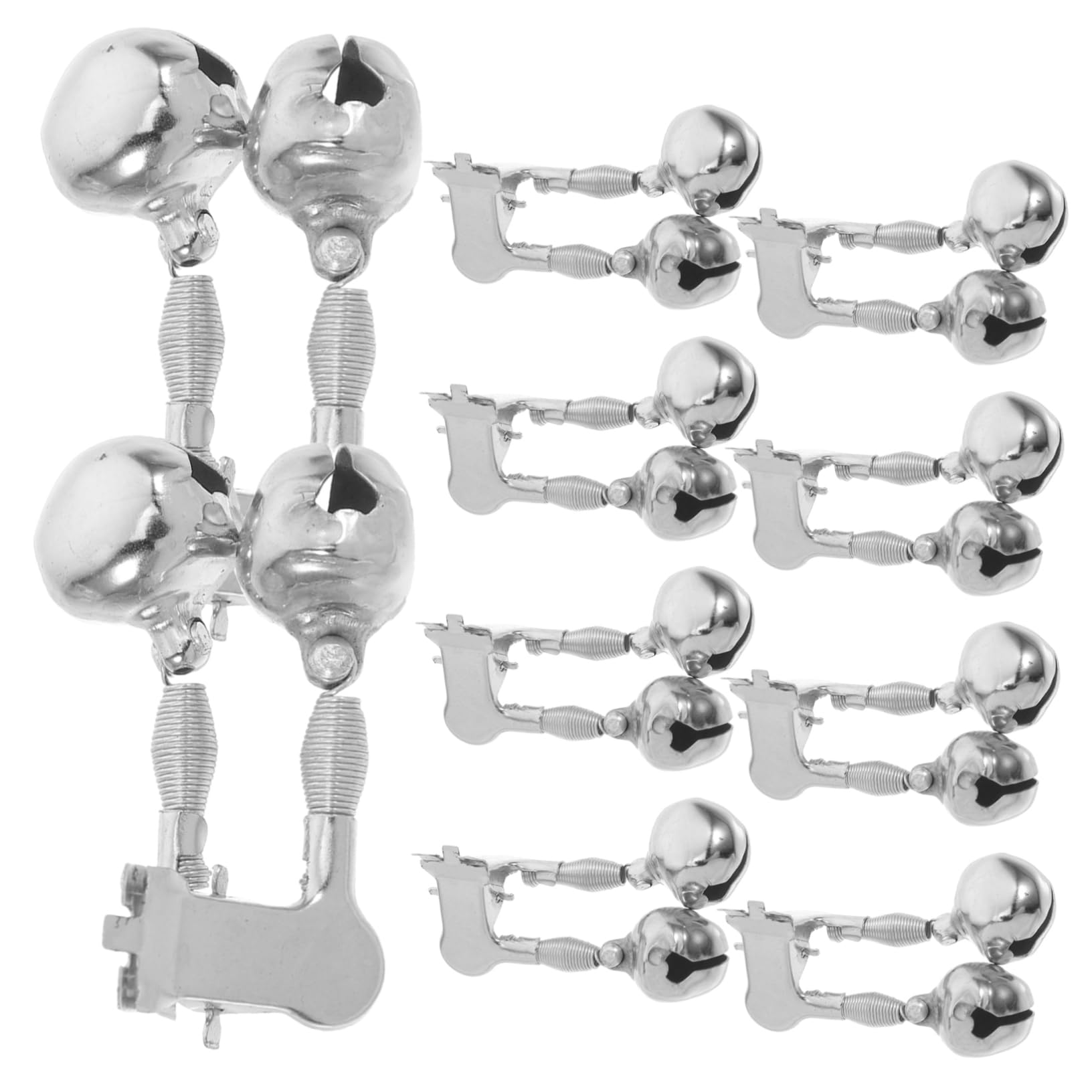 10 Stück Angel-Alarmglocken - Bissanzeiger Für Nachtangeln Und Outdoor