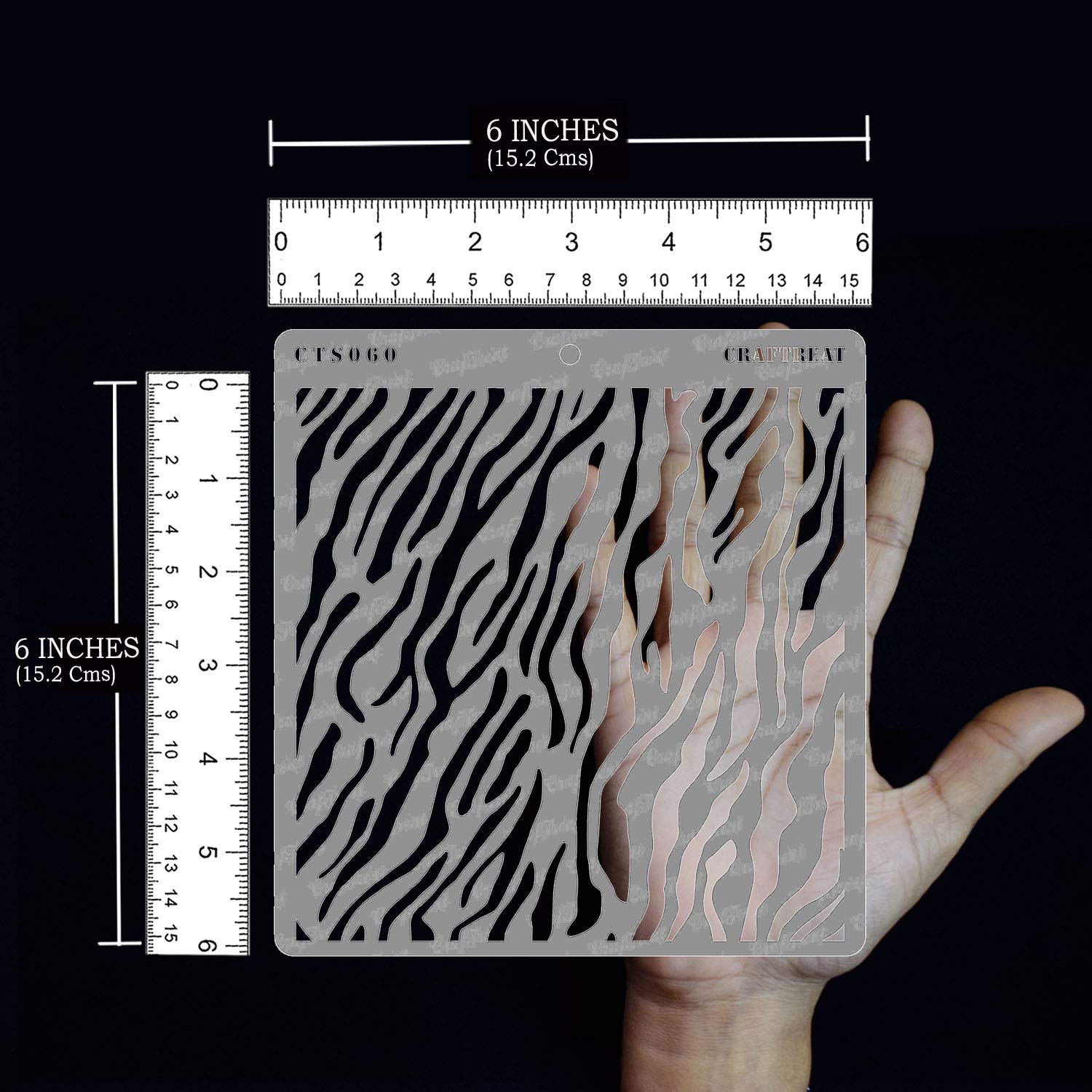 Snapklik.com : Reusable Zebra Print Stencil For Crafts Vintage - Zebra ...