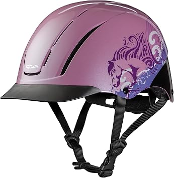 Troxel Spirit Full Coverage Horse Riding Helmet, Low-Profile Adjustable Design, Safety Horseback Riding Gear | Cooling Vents Helps Stay Comfortable on Trails, Lessons & Arena Practice