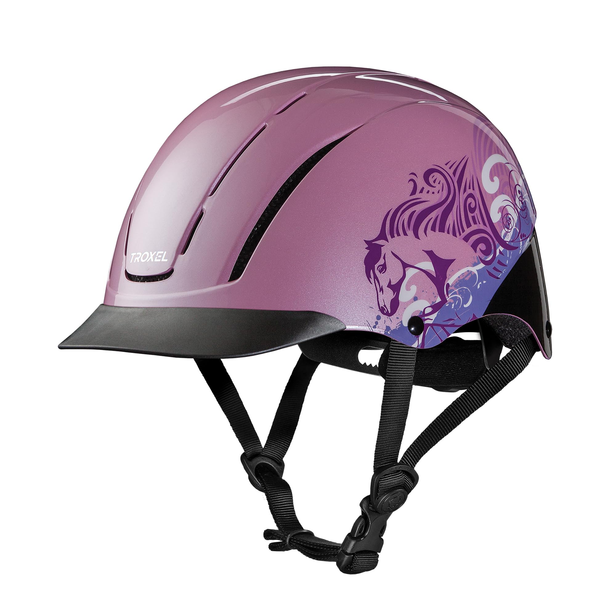 Troxel Spirit Full Coverage Horse Riding Helmet, Low-Profile Adjustable Design, Safety Horseback Riding Gear
