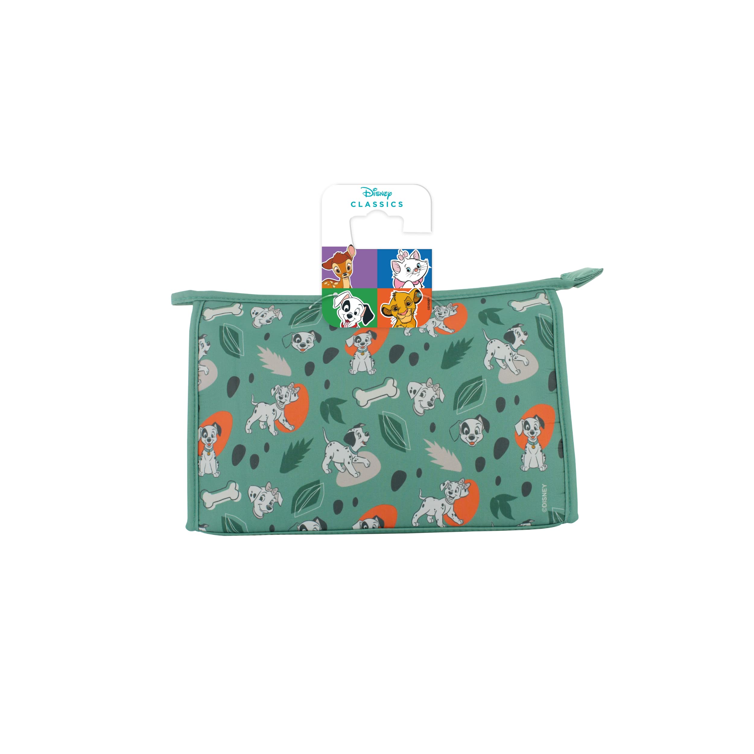 Disney -Animals - Big Loursfag the 101 Dalmatas - Perfetto per viaggi - Green