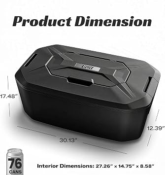 48QT Car Front Trunk Cooler for Tesla Model Y