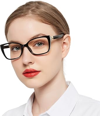 OCCI CHIARI Bifocal Reading Glasses for Women Fashion Large Blue Light Readers 1.0 1.5 2.0 2.5 3.0 3.5