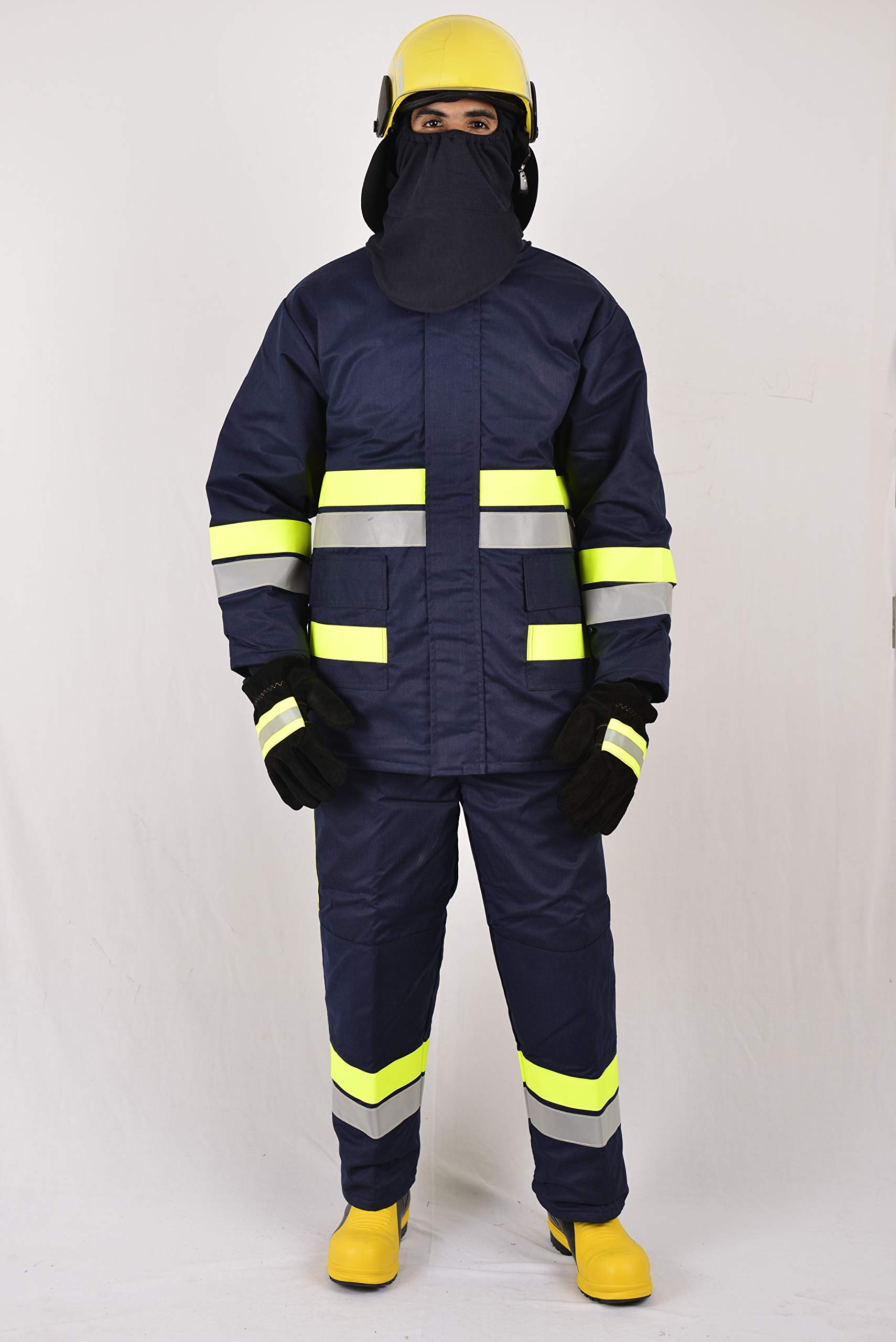 J*y様 90-'s euro vintgage Fireman Work Ja Fire Suit - Complete set : Amazon.in: Industrial & Scientific