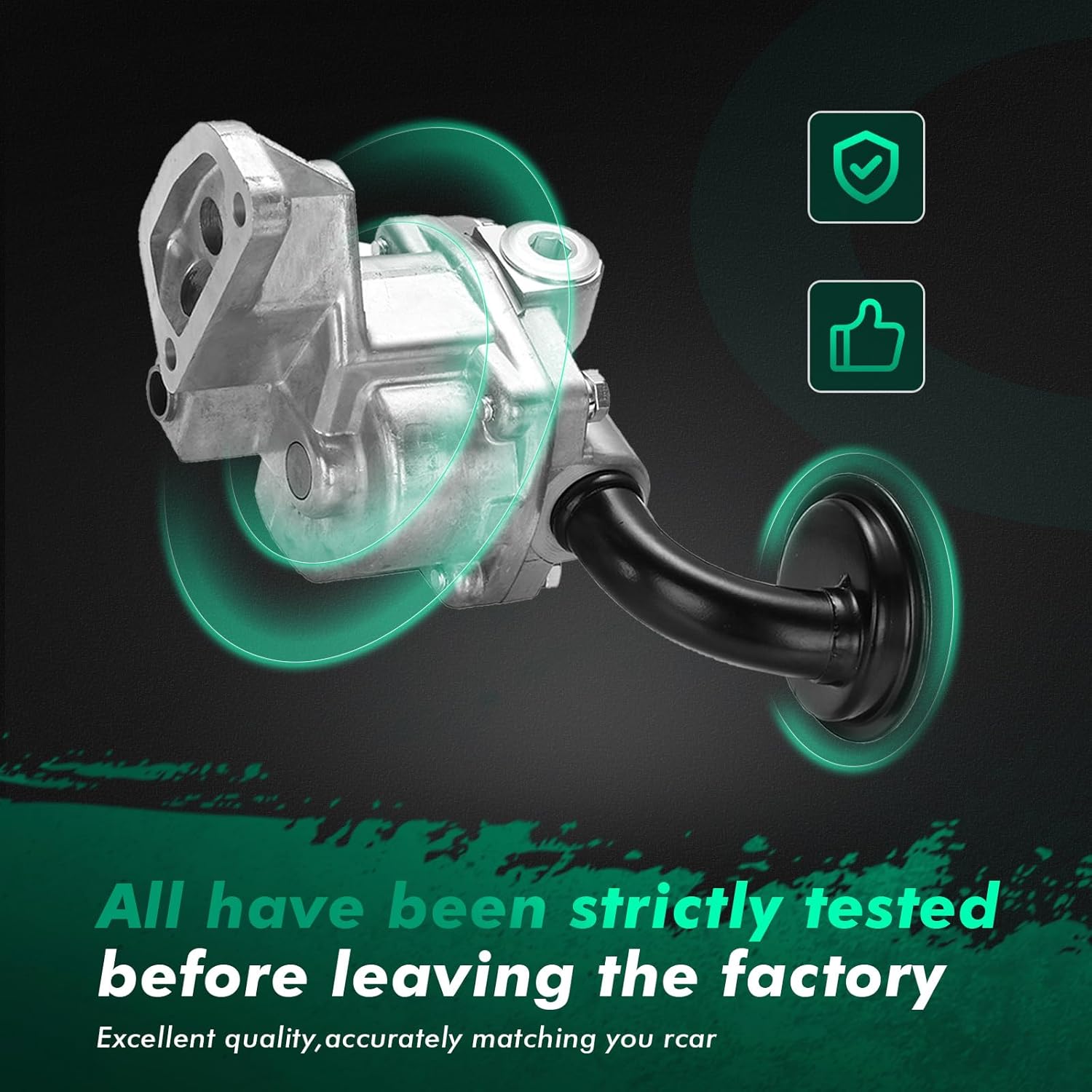 SCITOO Engine Oil Pump 1F8114100 5L5Z6600AA 1991-2008 for ford Ranger 1990-1997 Aerostar & 1994-2008 for Mazda B3000 V6 3.0L