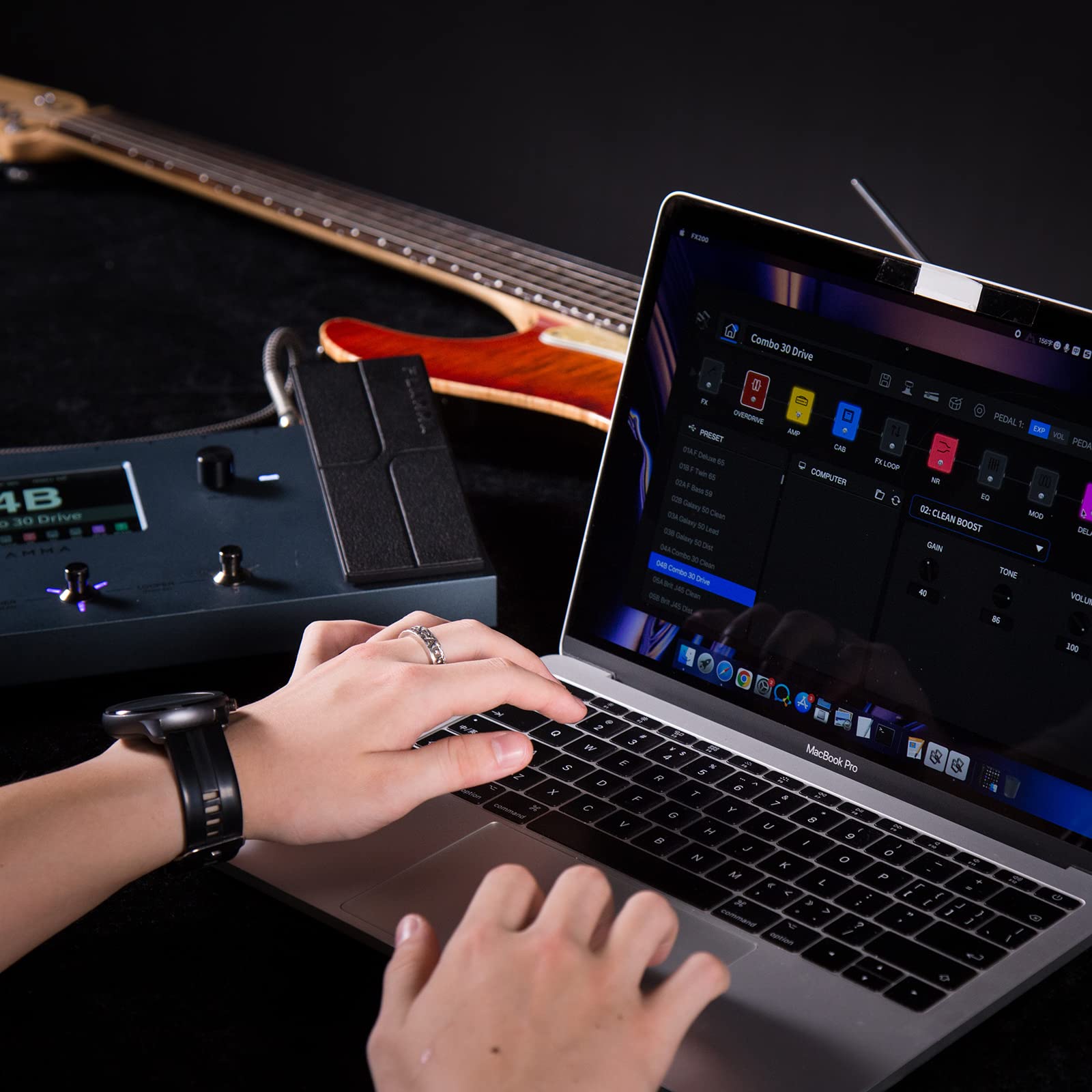 【最終値下げ】ギターマルチエフェクター FLAMMA FX200 Amazon.com: FLAMMA FX200 Multi Effects Guitar Processor with