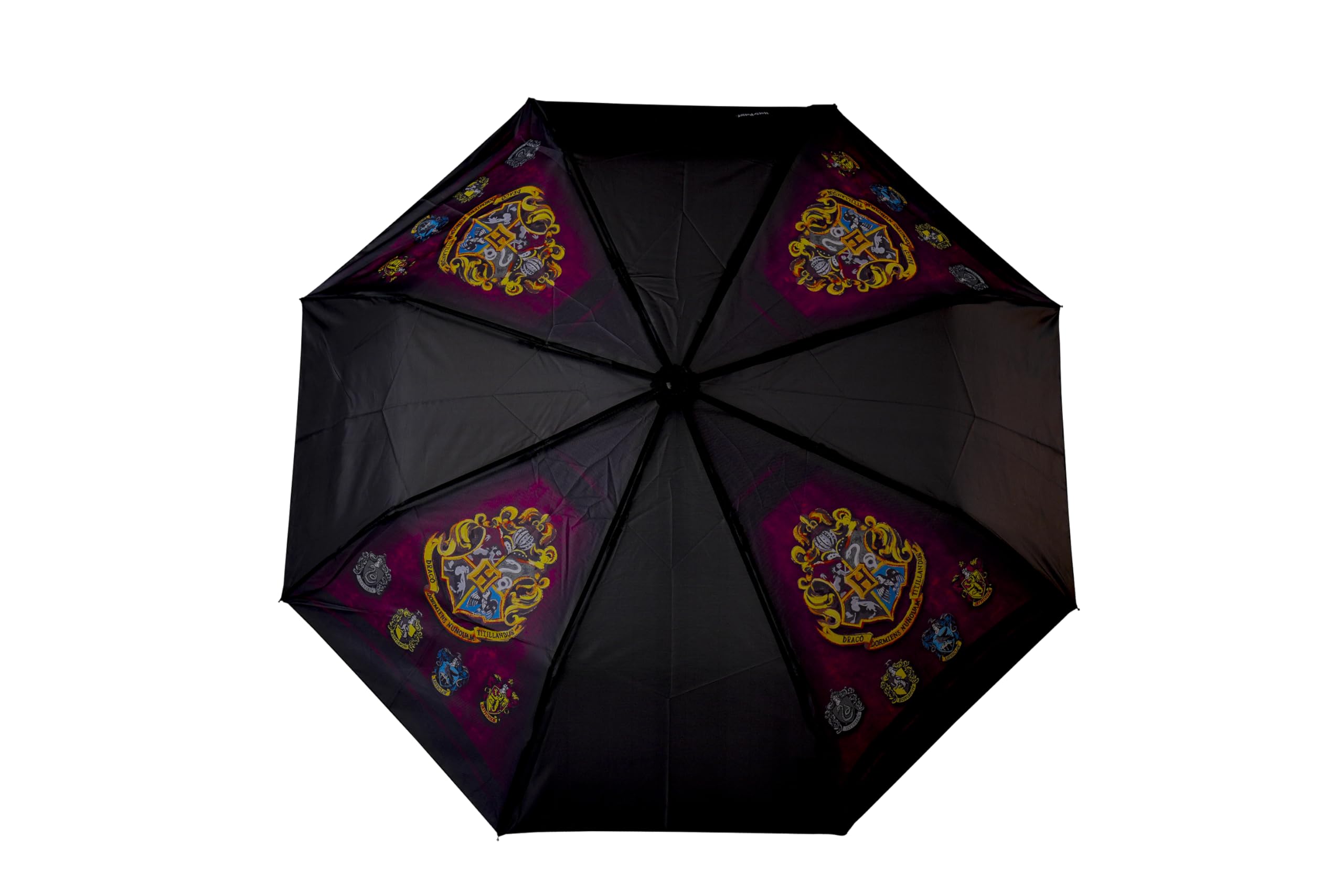 CyP Brands Harry Potter Official Licensed Umbrella for Boys and Girls - Black, Black/White, Klein, Novelty