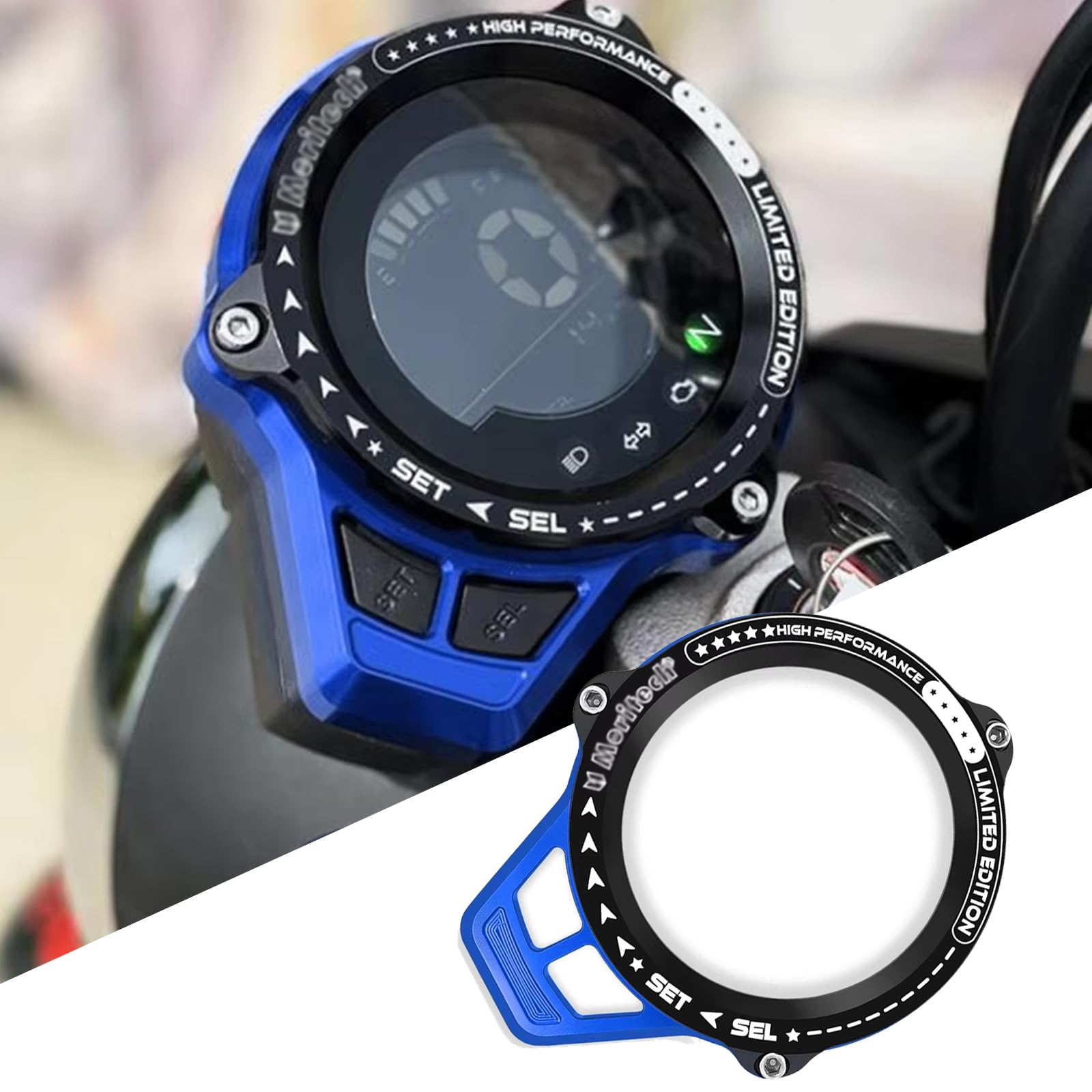 for Monkey125 CT125 DAX125 ST125 JA55 JA65 JB03 JB04 Motorcycle Accessorie Instrument Cover Instrument Shell rain Cover Modified Monkey 125 ct 125 dax 125 st 125 (Blue)