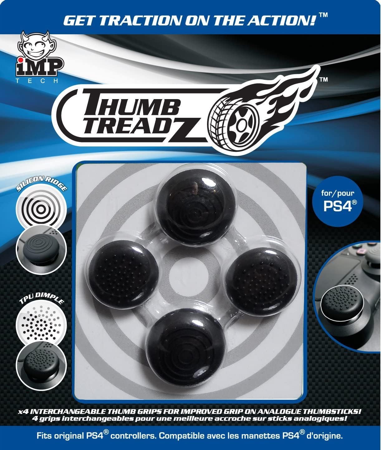 Trigger Treadz: Thumb Treadz - 4 Pack (PS4)