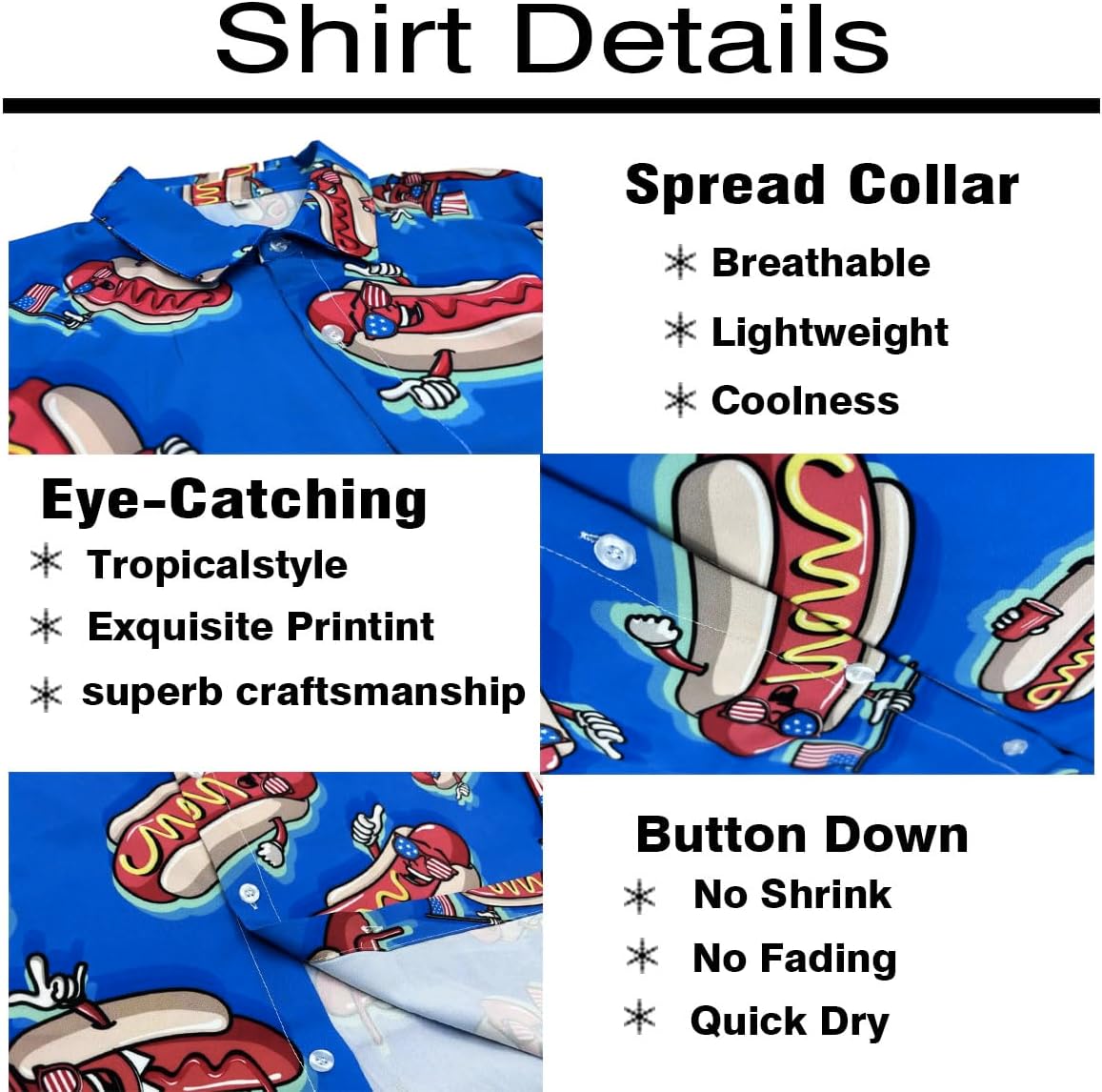 Hawaiian MenS 2 Piece Outfits Rave Duck Shirts Shorts Outfits Tropical Set with Hat