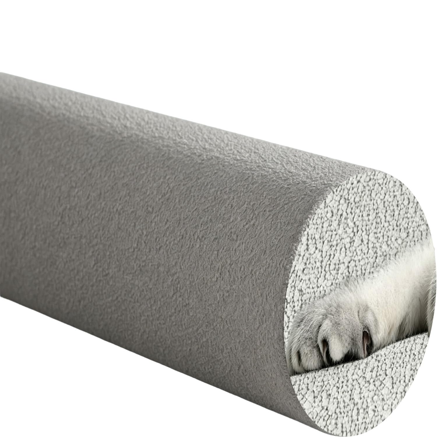Almohada Cilíndrica Tubo Lavable 40/70cm Resistente a Las Salpicaduras