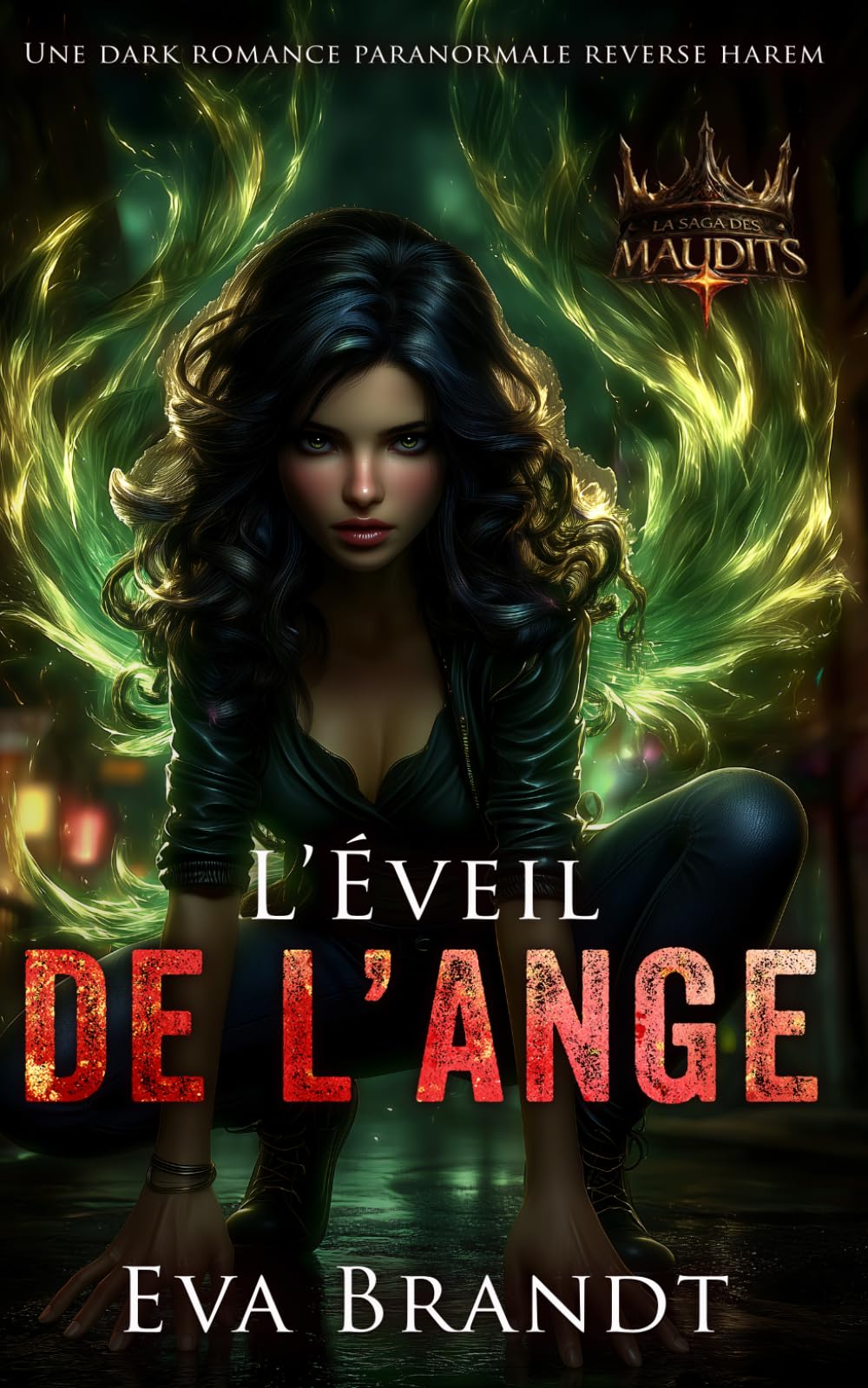 L’Éveil de l’ange: Une dark romance paranormale reverse harem (La Saga des maudits)