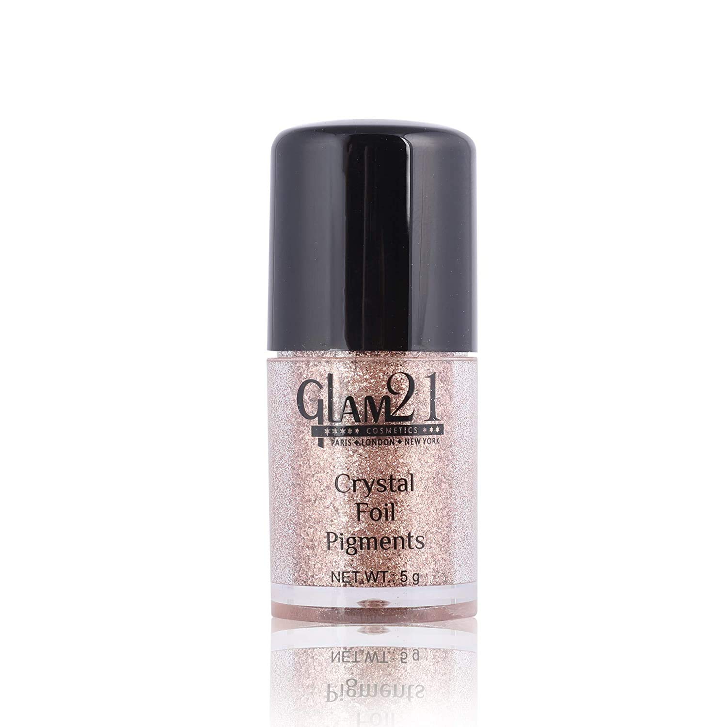 Glam 21 Crystal Foil Pigment For Eyes |Multidimensional Metallic Effect|Sparkling Finish|Can Be Used Dry & Wet|5gm-05