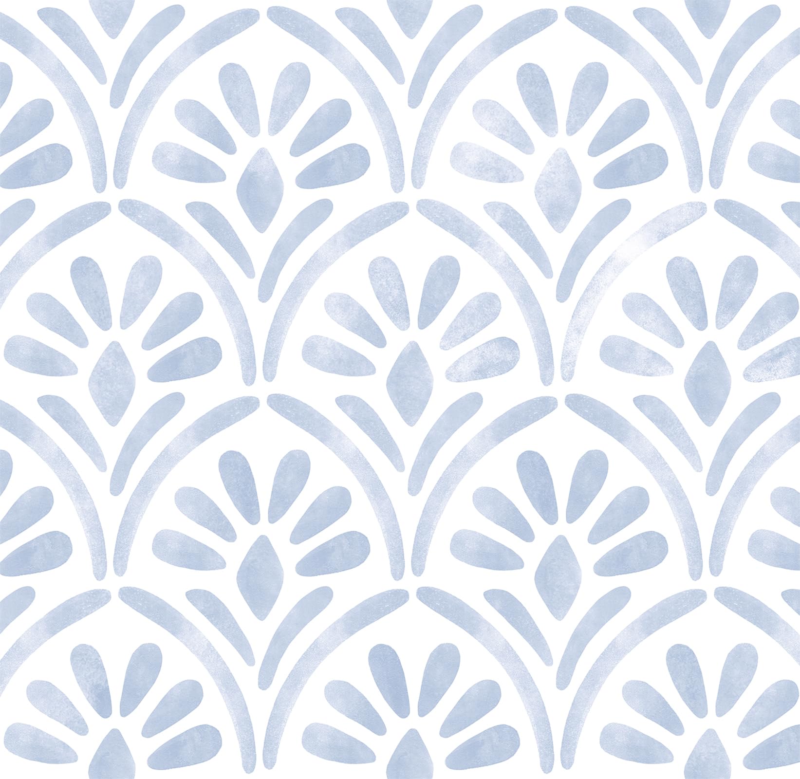 Hopepak Blue Peel and Stick Wallpaper