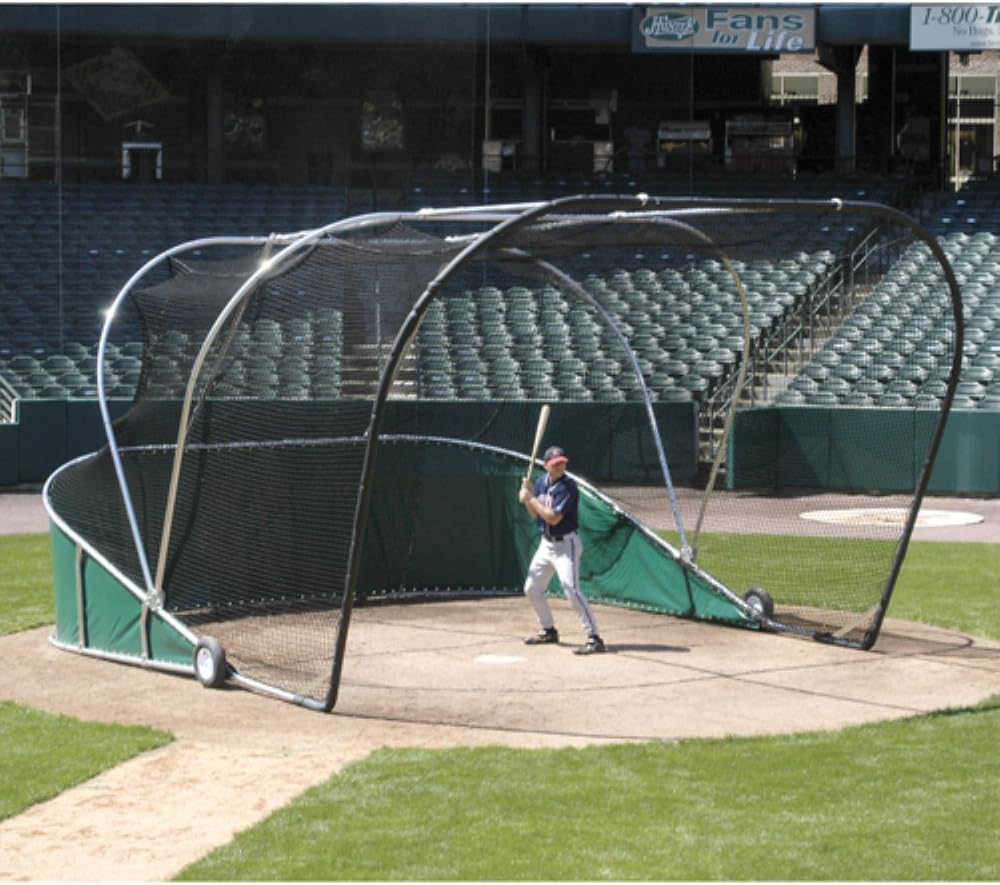 Big Bubba Pro Batting Cage - Red