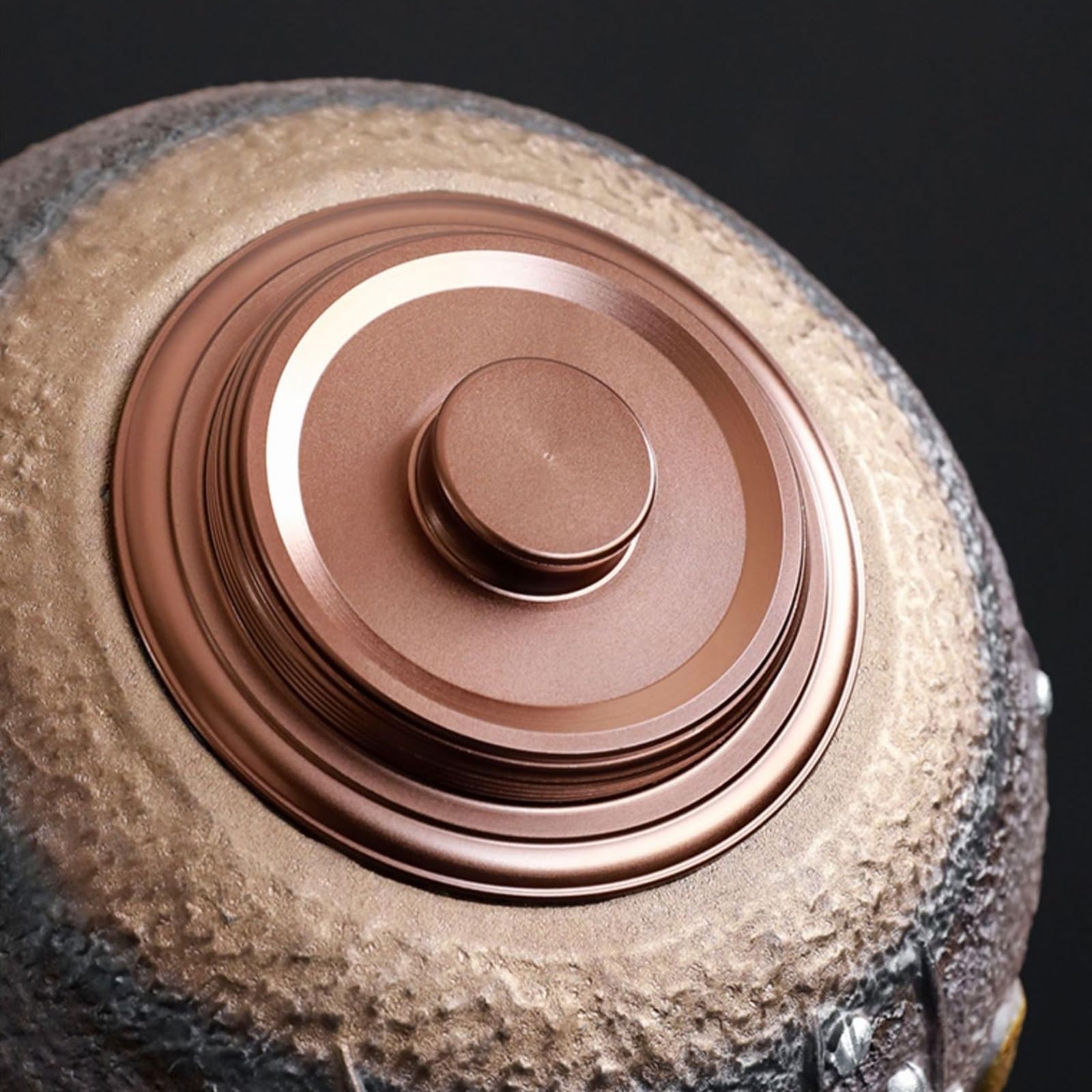 pojemniki na herbatę, kawę i cukier Vintage szorstki ceramiczny magazyn herbaty luzem Liściasty pojemnik na herbatę | Ceramiczny, dwuwarstwowy, szczelnie zamknięty słoik do przechowywania
