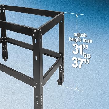 Multi-Purpose Workshop Router Table Stand, Machinery Shop Table Work Stand