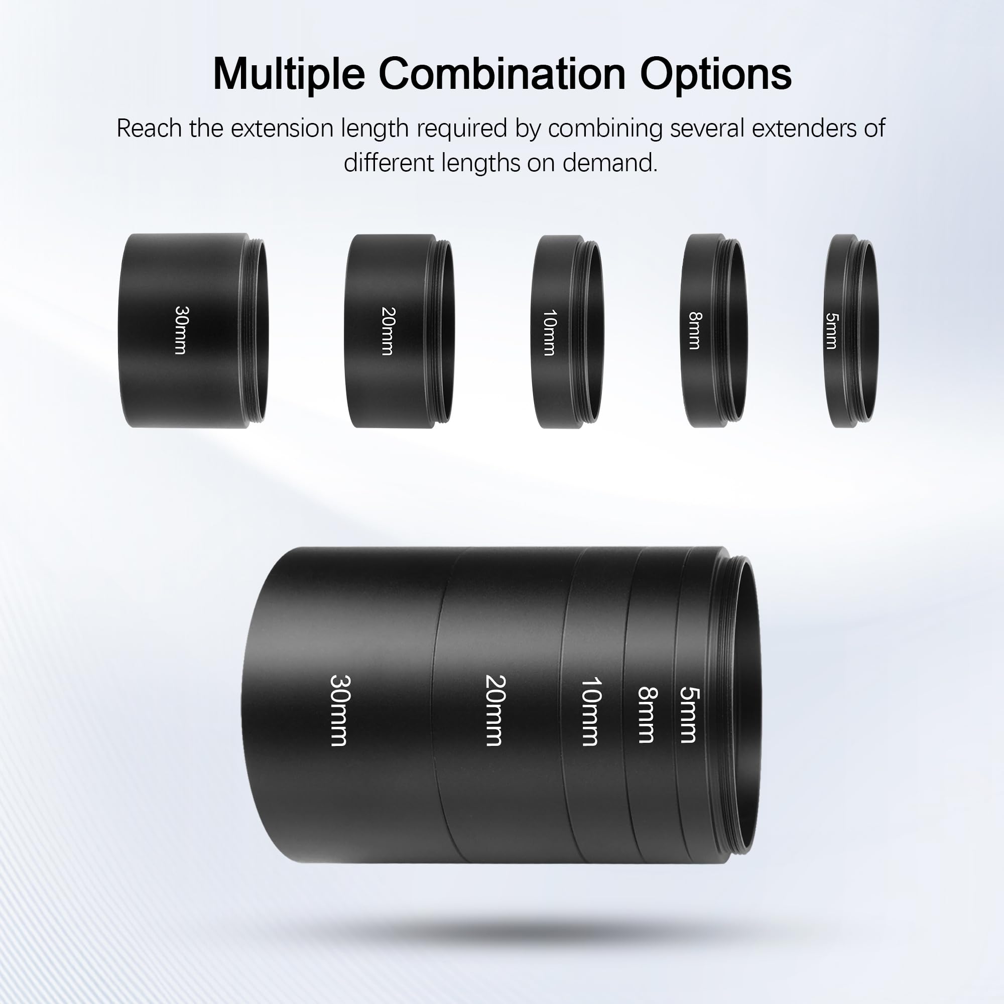 Amazon.com : Astromania Extension Tube, 2 Telescope Extension Tube