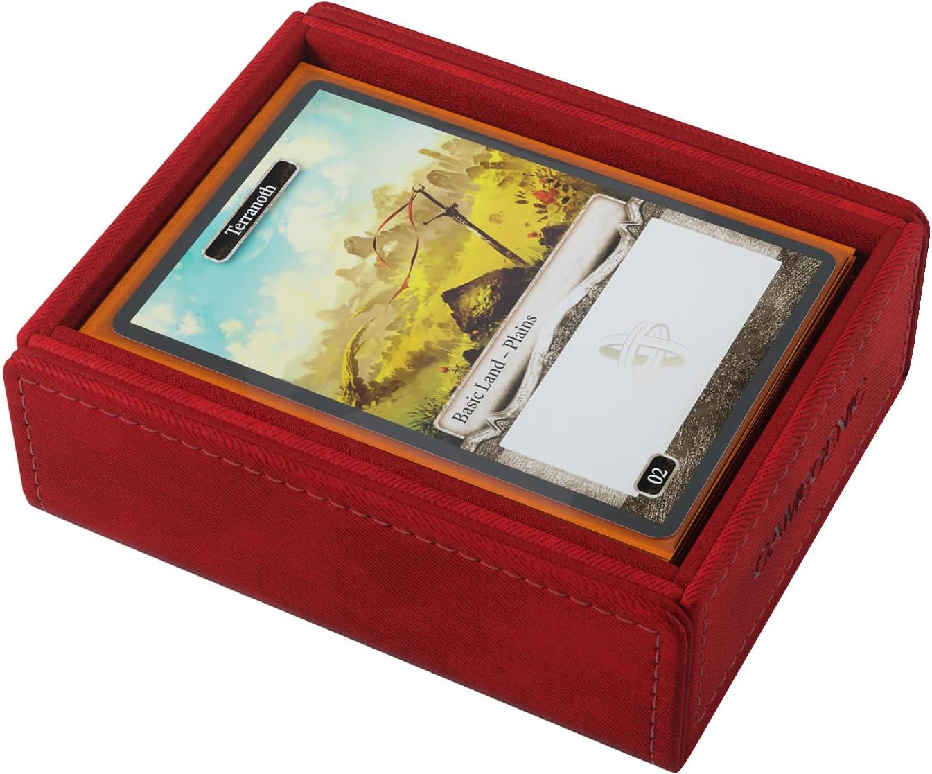 Gamegenic Token Keep - Premium Token Box for Safe Storage, Fits Dungeon 1100+ and Dungeon S 550+, Holds Tokens, Dice, and Cards, Fully Usable During Gameplay, Red Color, Made