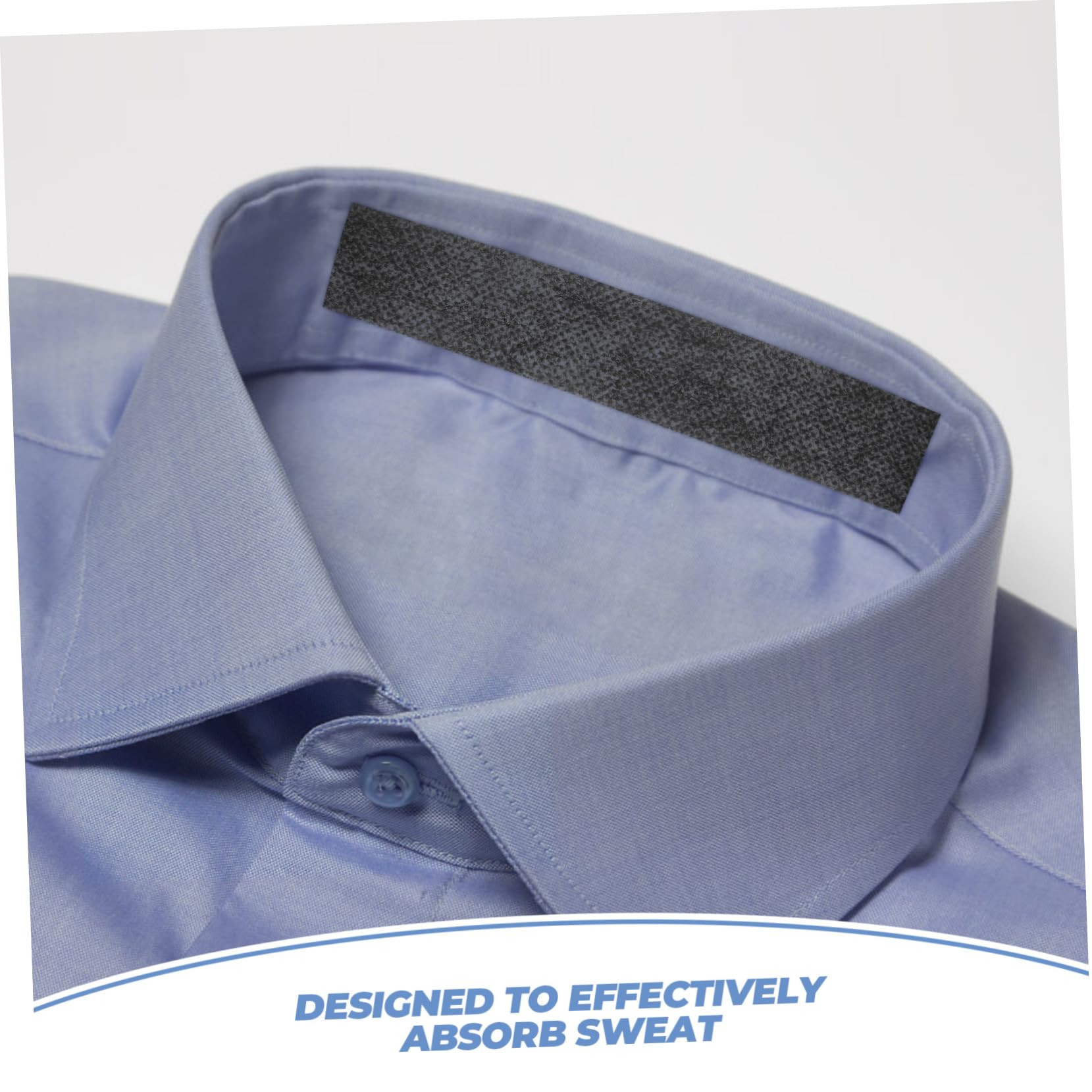 PartyKindom 6 Rolls Hat Stain Protector Tape for Men's Shirts Collar Protection Easy Applicati